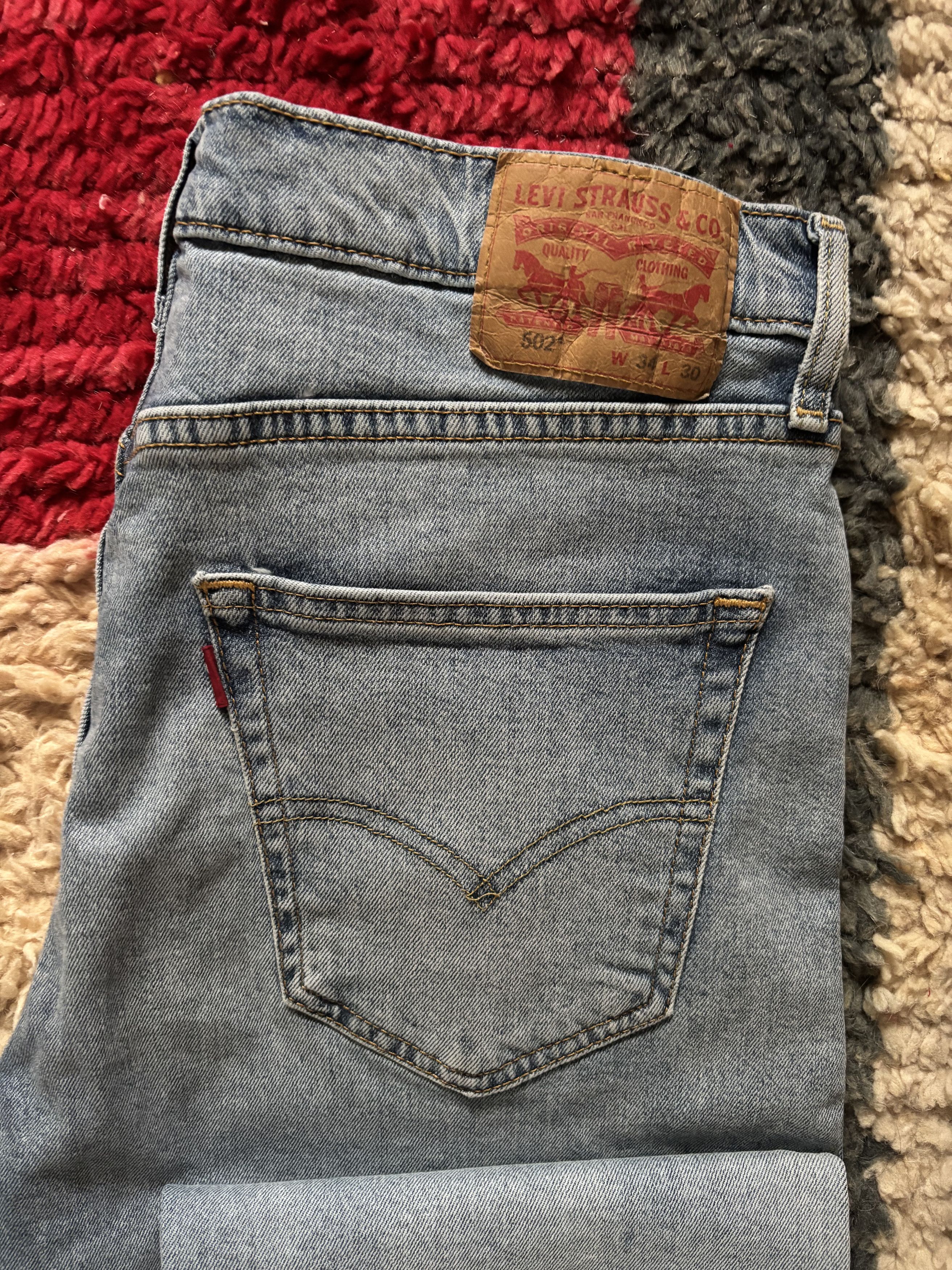 Levi's Levi’s 502 (Cropped) Size US 34 / EU 50 - 2 Thumbnail