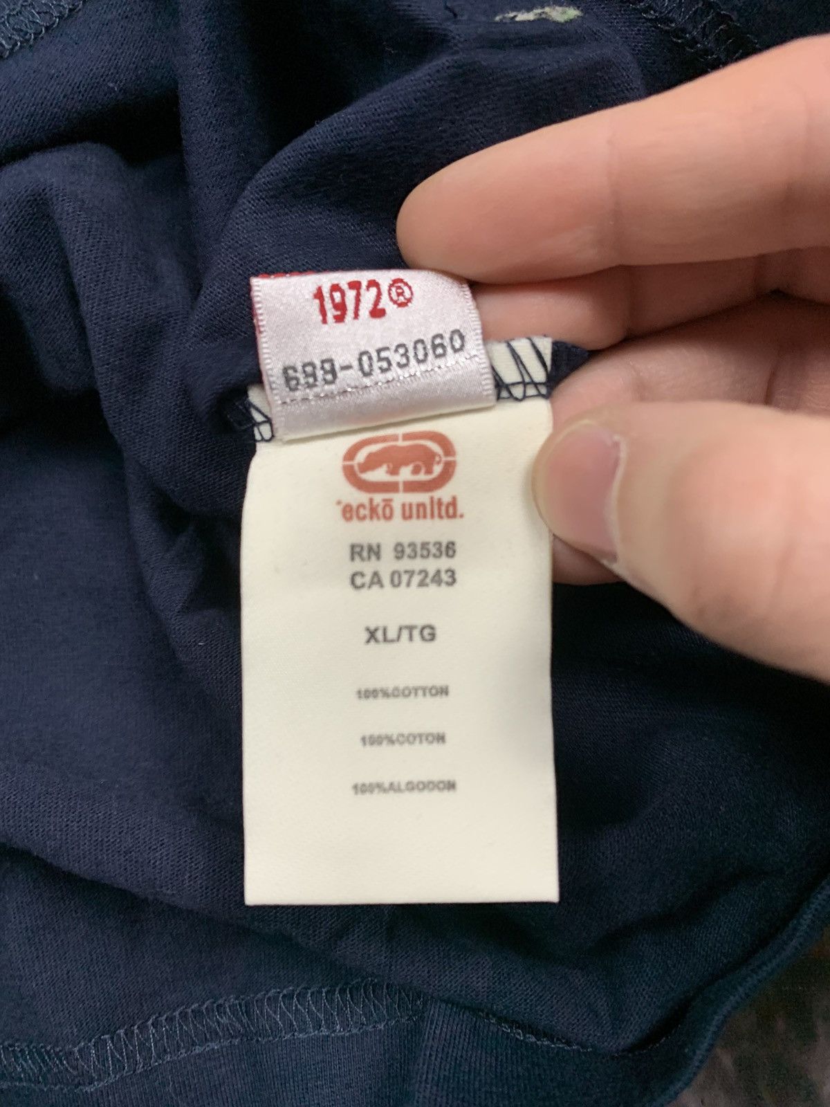 Ecko Unltd. Ecko UNLTD. Tee Vintage Sk8 Big Logo Avantgarde Style Size US XL / EU 56 / 4 - 9 Thumbnail