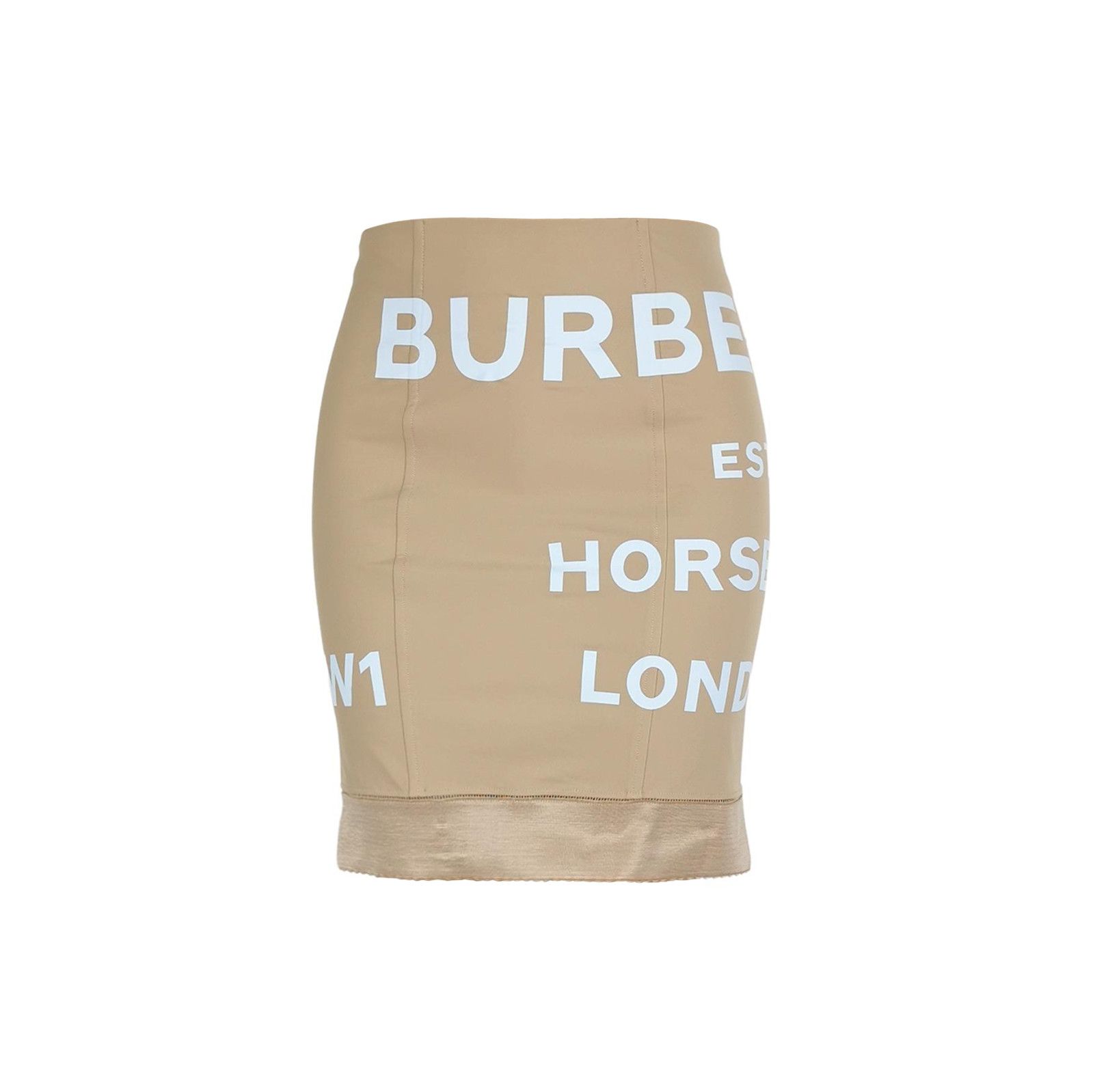 Burberry Burberry Colorful Logo Zipper Skirt Size 36 0079 Size US 36 / EU 52 - 1 Thumbnail