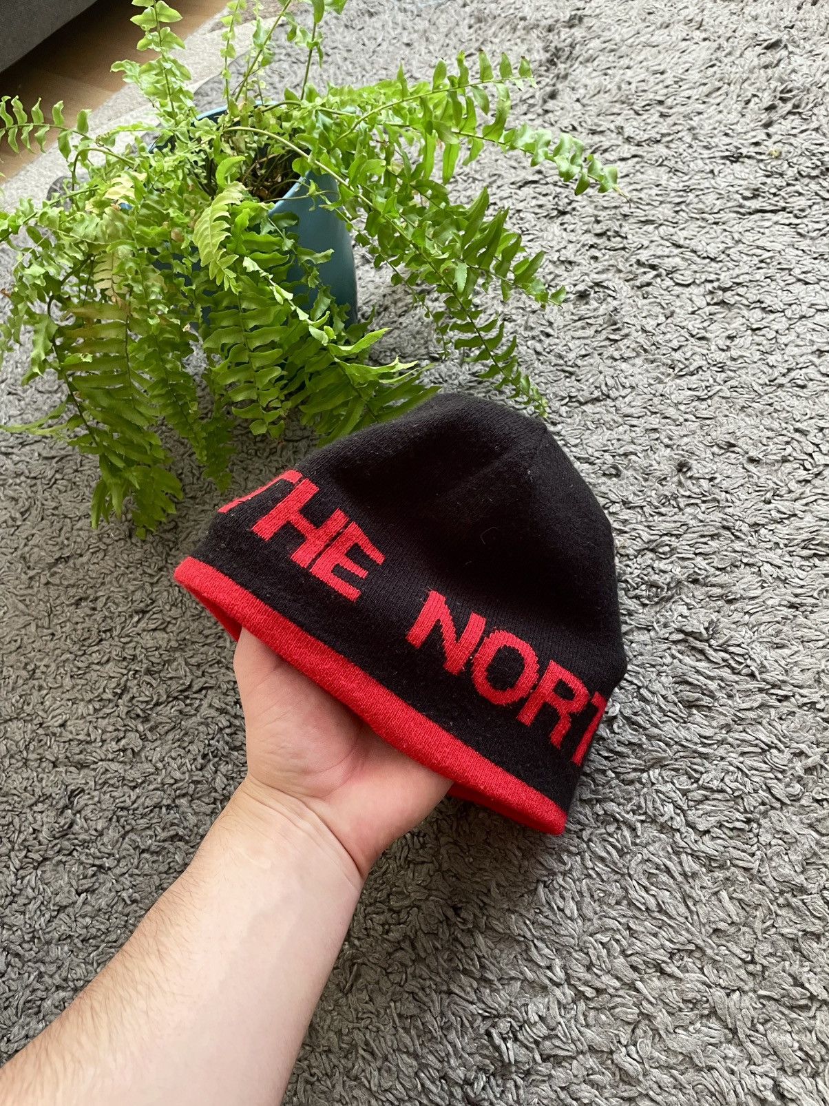 The North Face The North Face Hat Gorpcore Outdoor Streetwear Big Logo Rare Size ONE SIZE - 3 Thumbnail