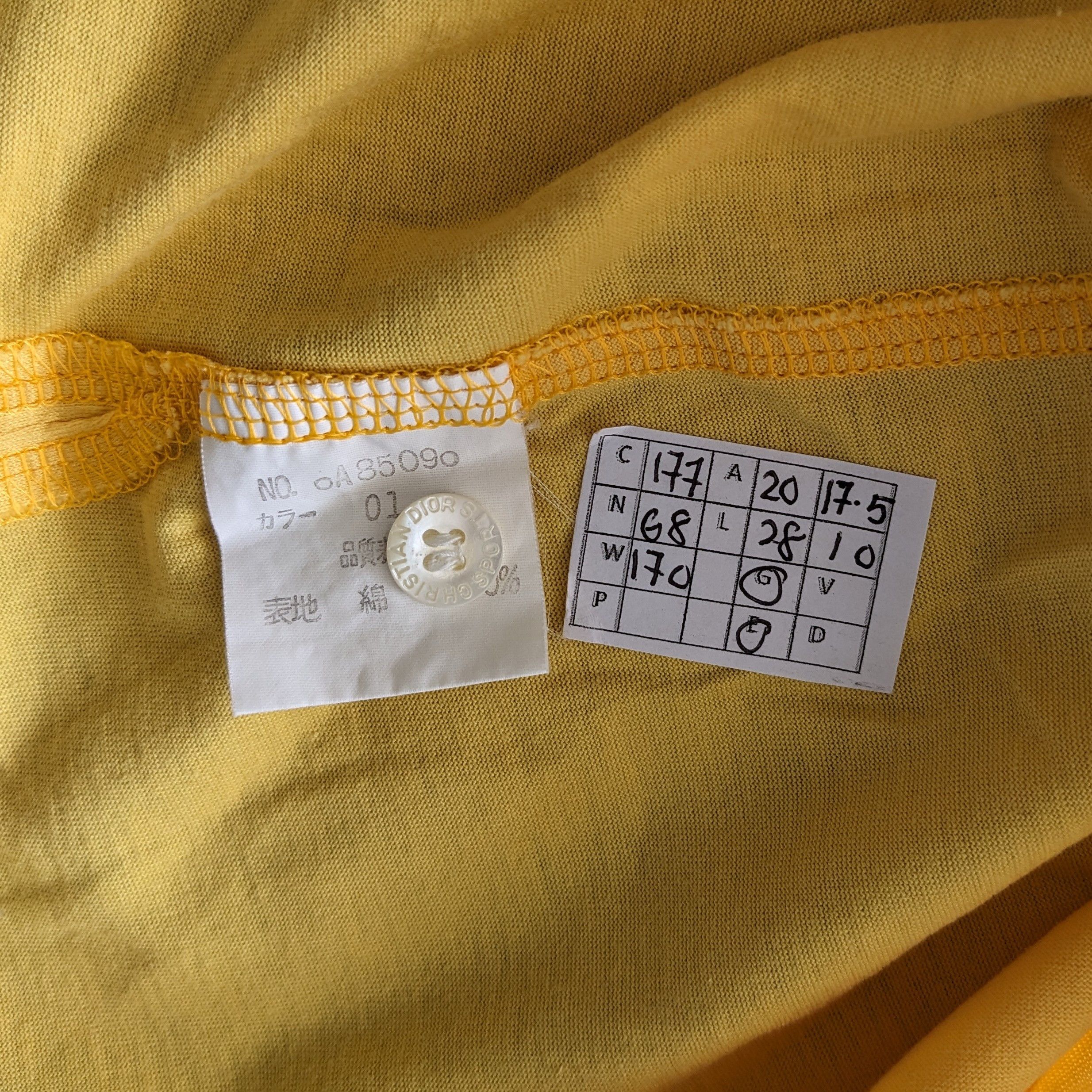 Vintage Vintage Christian Dior Luxury Brand T-shirt Size US S / EU 44-46 / 1 - 5 Thumbnail