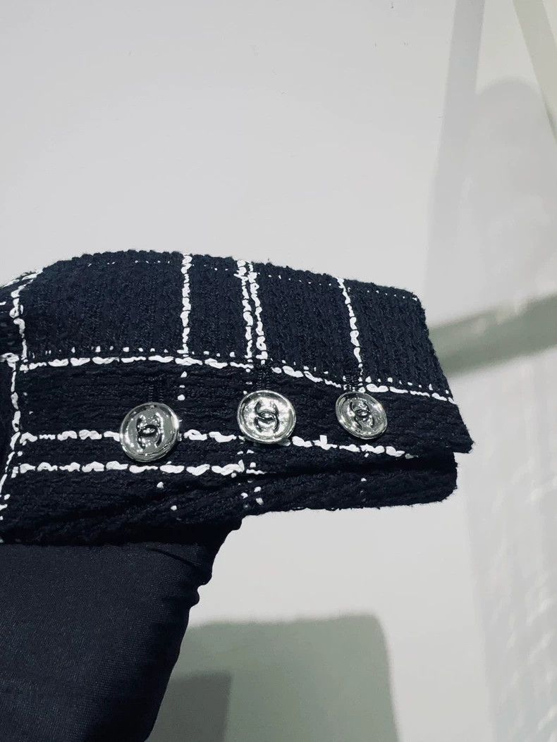 Chanel Chanel 23A Handicraft Workshop Series Woven Coat 2503-Nexta Size XXS / US 00 / IT 34 - 3 Thumbnail