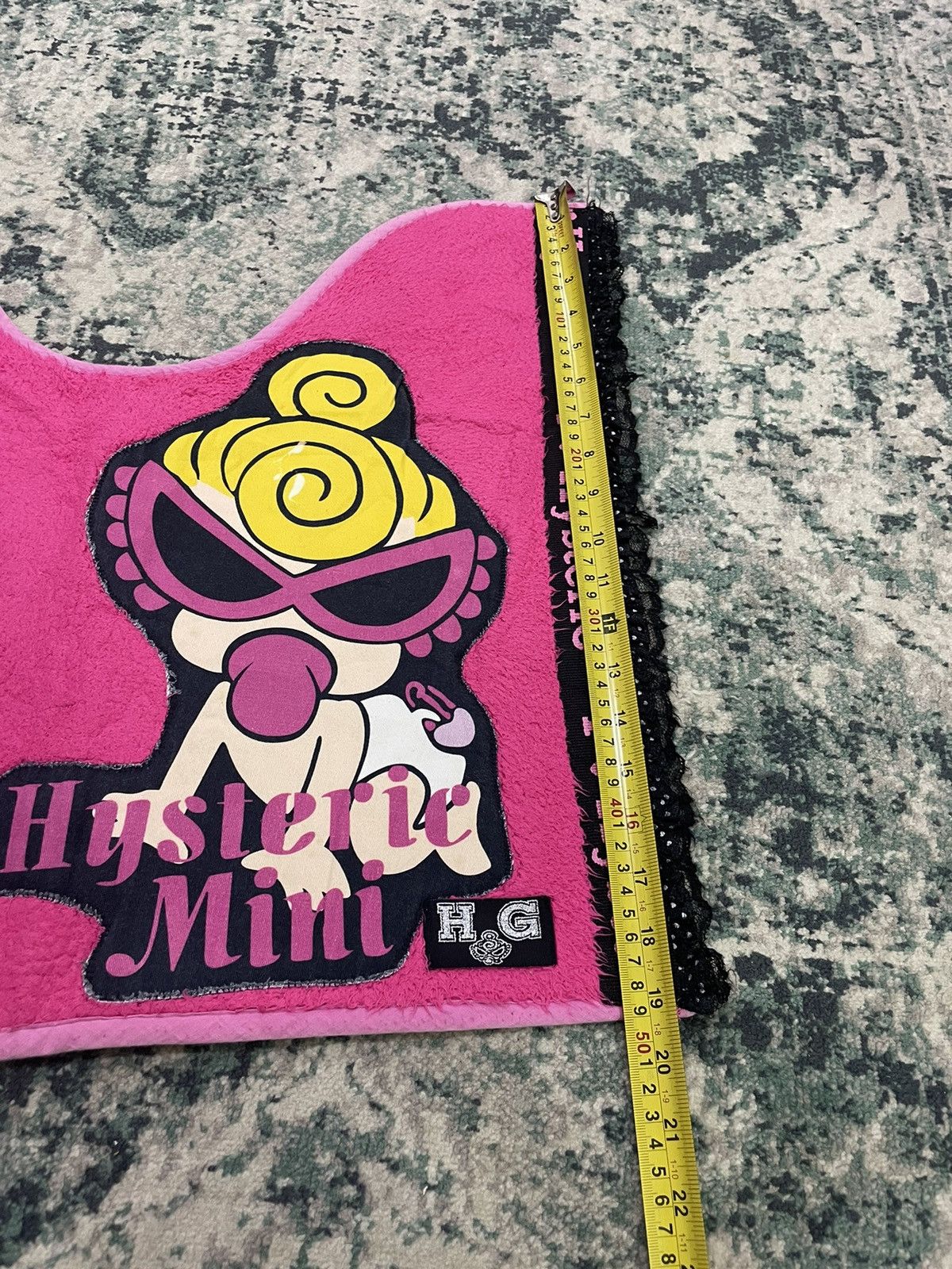Hysteric Glamour Hysteric Mini I Love Hysteric By Hysteric Glamour Area Rug Size ONE SIZE - 10 Thumbnail