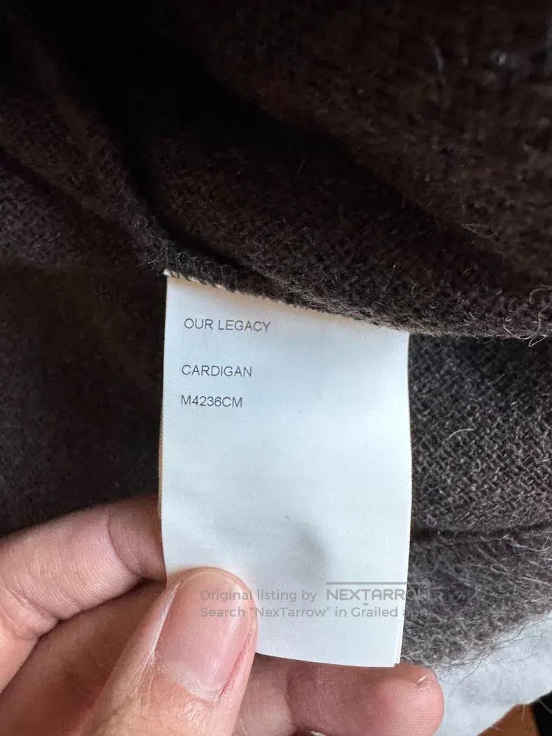 Our Legacy Our Legacy Mohair cardigan Size US M / EU 48-50 / 2 - 3 Thumbnail