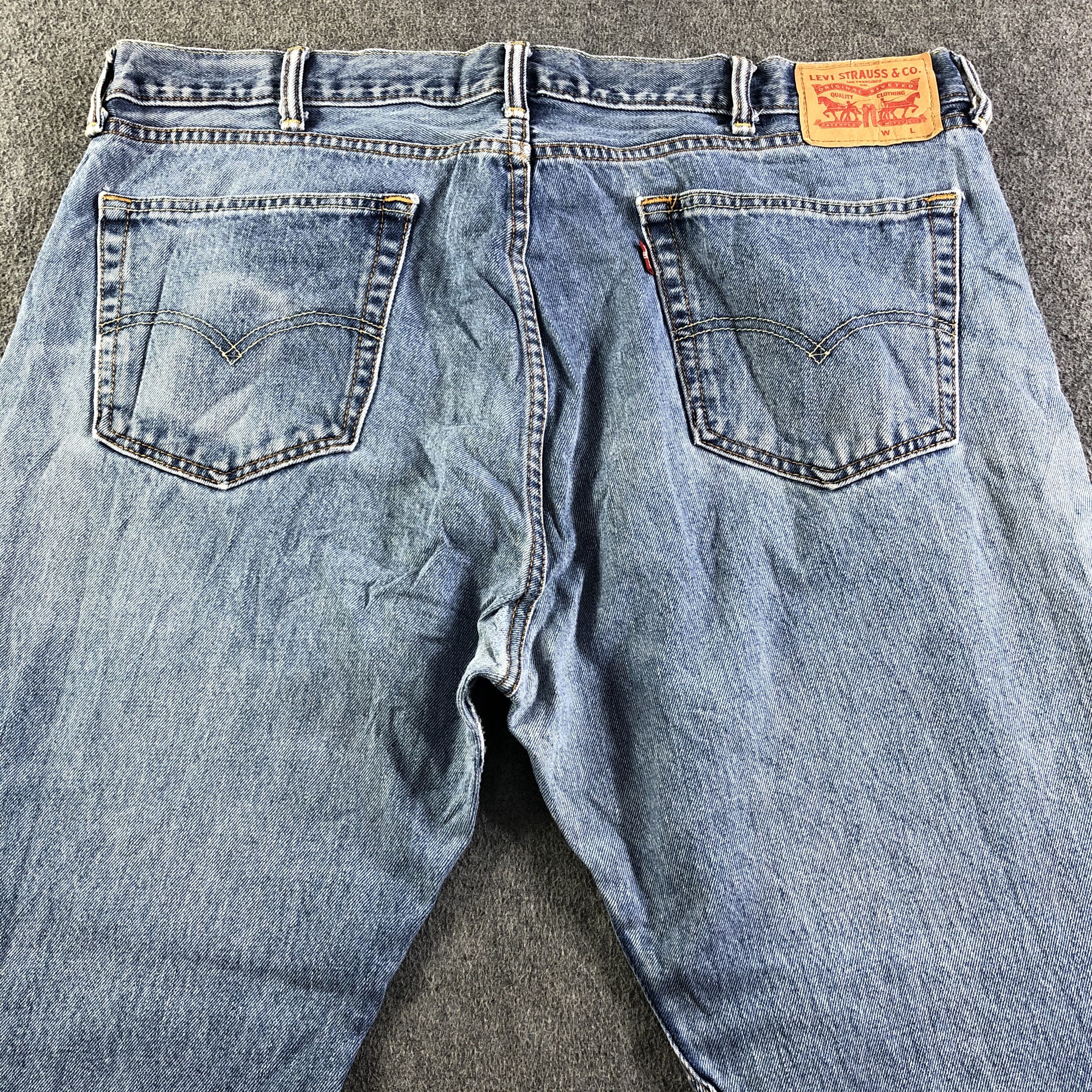 Levi's Vintage Blue Wash Levis Jeans-J4242 Size US 41 - 4 Thumbnail