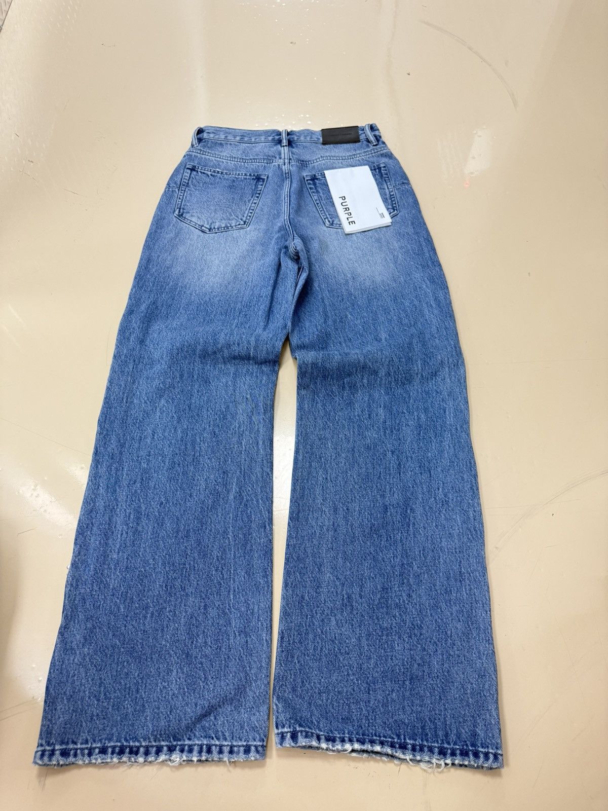 Other Purple Brand Wide Pearly Cut Jeans Size 26" / US 2 / IT 38 - 5 Thumbnail