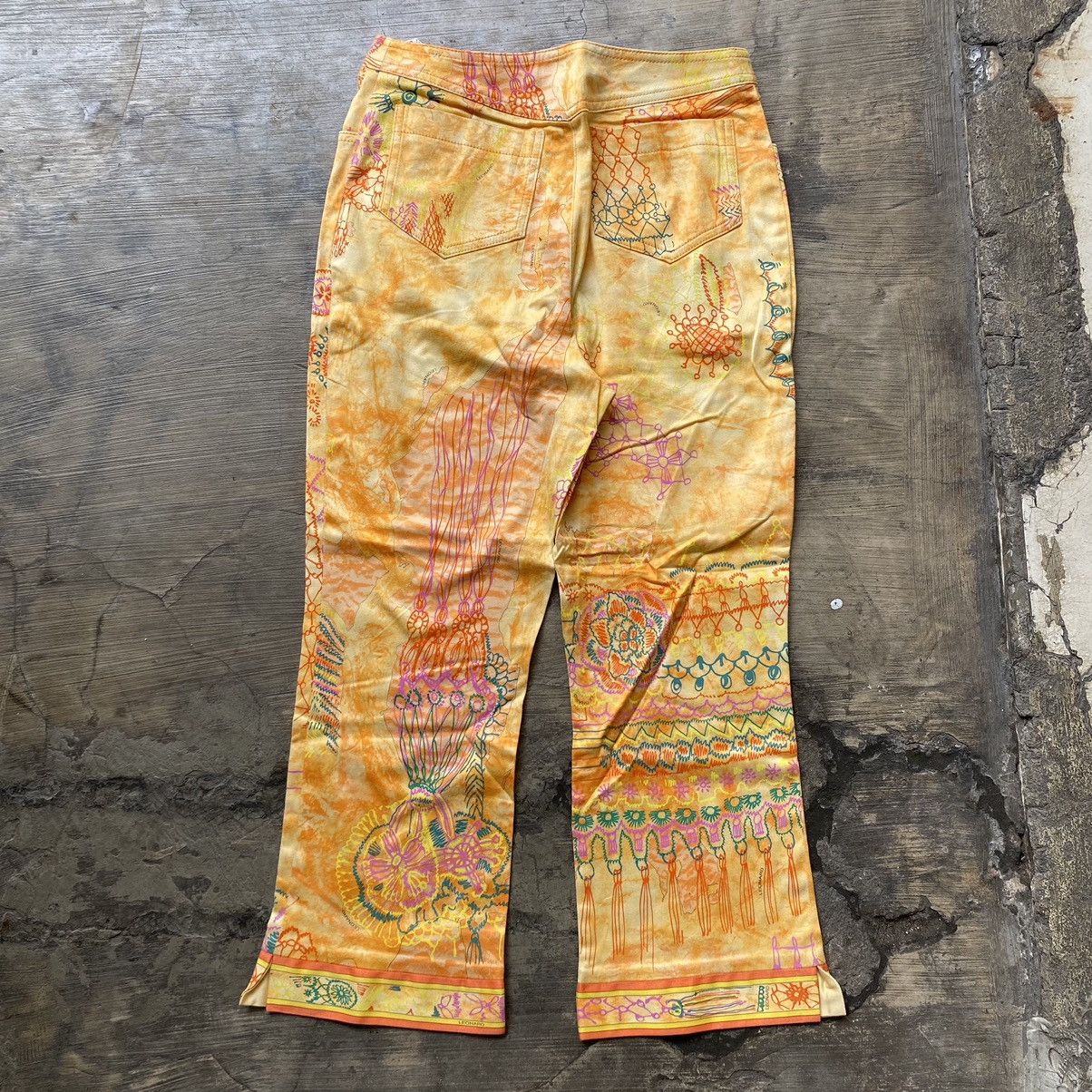 Leonard Paris Leonard paris print pants Size 26" / US 2 / IT 38 - 4 Thumbnail