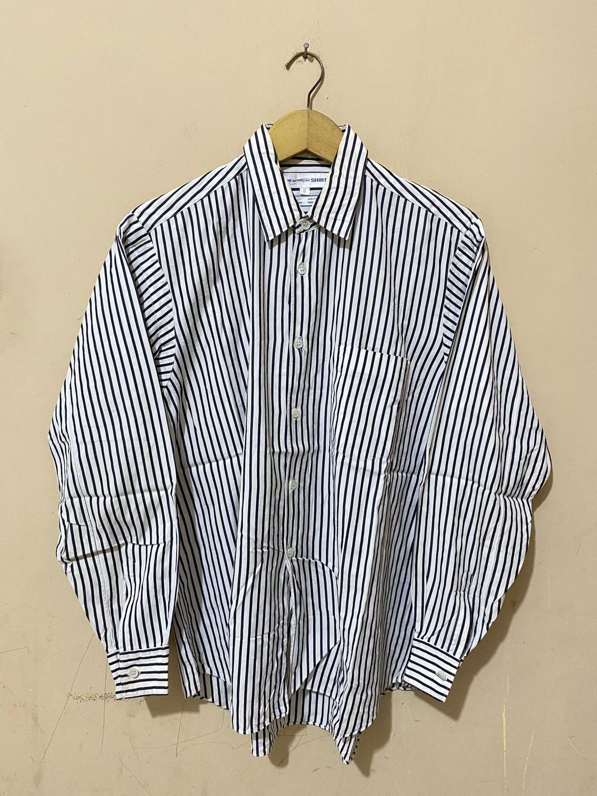 Comme des Garcons Comme Des Garcons Stripe Shirt Size US S / EU 44-46 / 1 - 1 Thumbnail