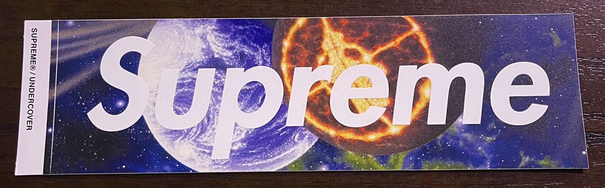 Public Enemy × Supreme × Undercover Supreme x Undercover x Public Enemy Box Logo Sticker S/S18 Size ONE SIZE - 1 Thumbnail
