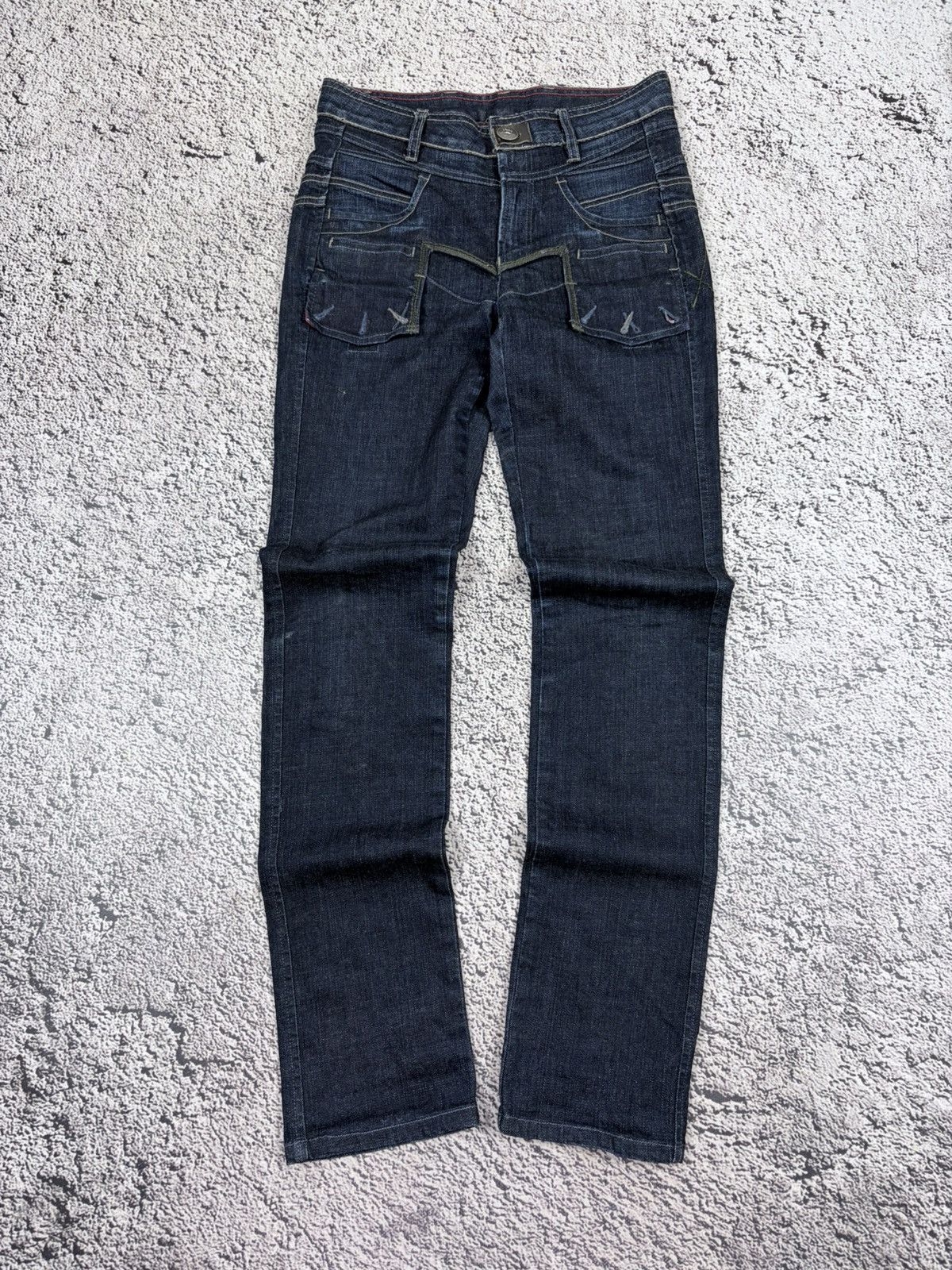 Marithe + Francois Girbaud Vintage Marithe Francois Girbaud Archival X-Pocket Jeans Size 27" / US 4 / IT 40 - 1 Thumbnail
