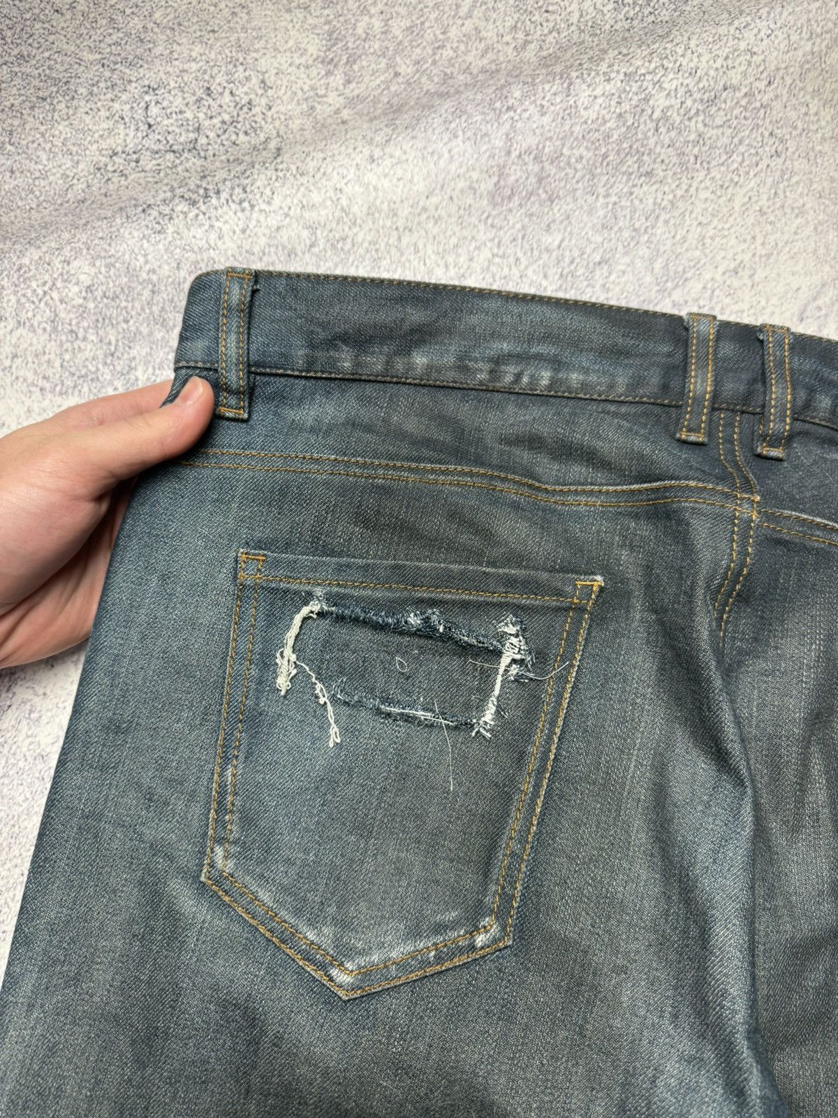 Les Hommes Les Hommes Avant Garde Jeans Y2K leather Size US 36 / EU 52 - 17 Thumbnail