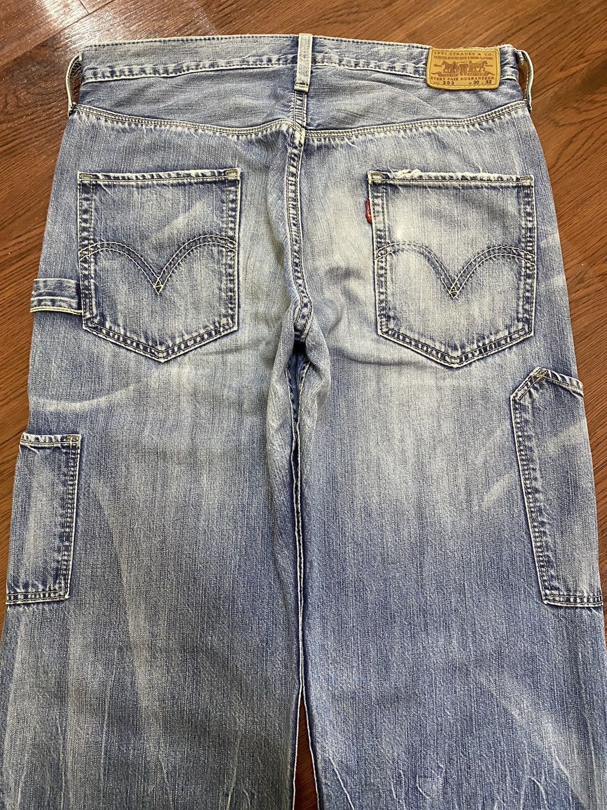 Levi's Vintage Clothing Vintage Levis Japan Blue Wash Workwear Jeans Size US 31 - 4 Thumbnail