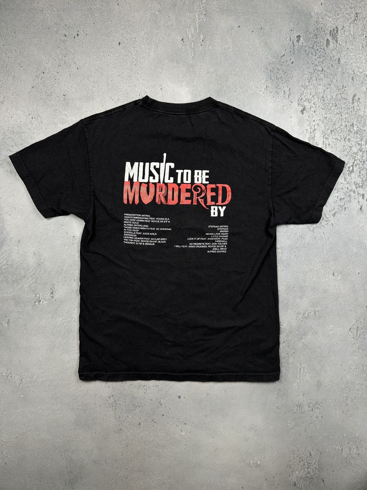 Eminem Eminem Music To Be Murdered By Album Graphic Tee Rap Merch Size US M / EU 48-50 / 2 - 2 Thumbnail