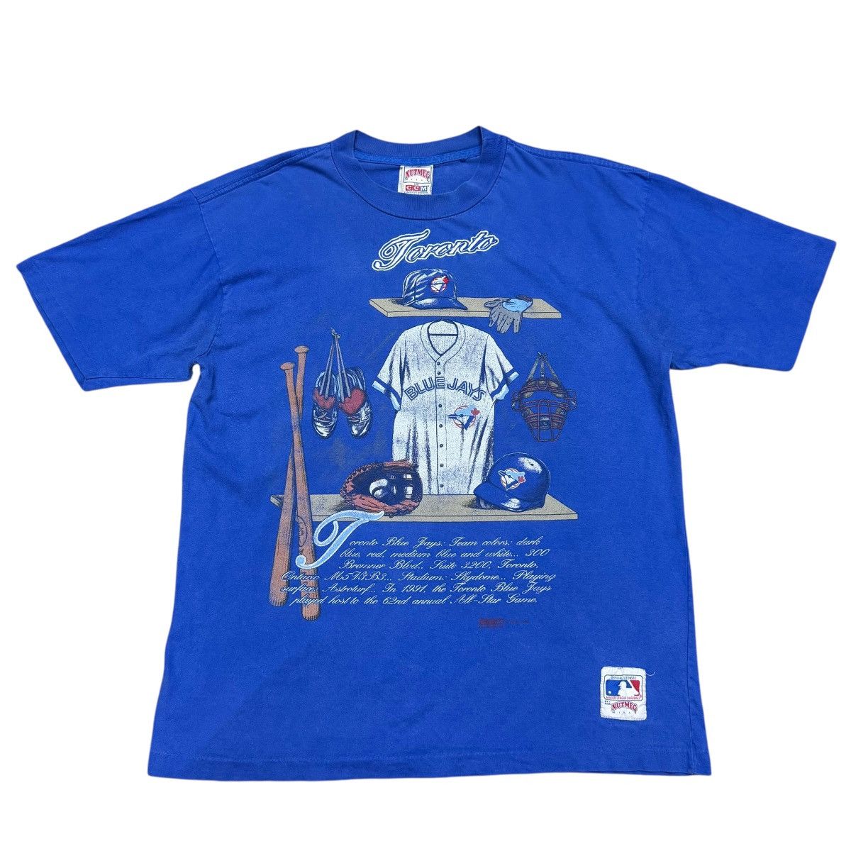 MLB Vintage 90s Toronto Blue Jay Shirt Nutmeg Size US L / EU 52-54 / 3 - 1 Thumbnail