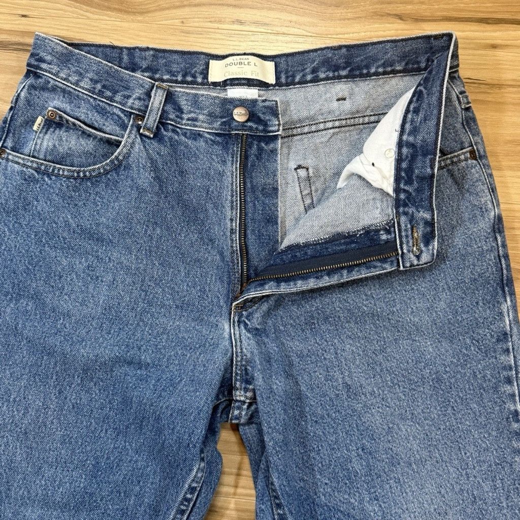 L.L. Bean L.L. Bean Double L Jeans Men’s 35x29 Classic Fit Size US 36 / EU 52 - 2 Thumbnail