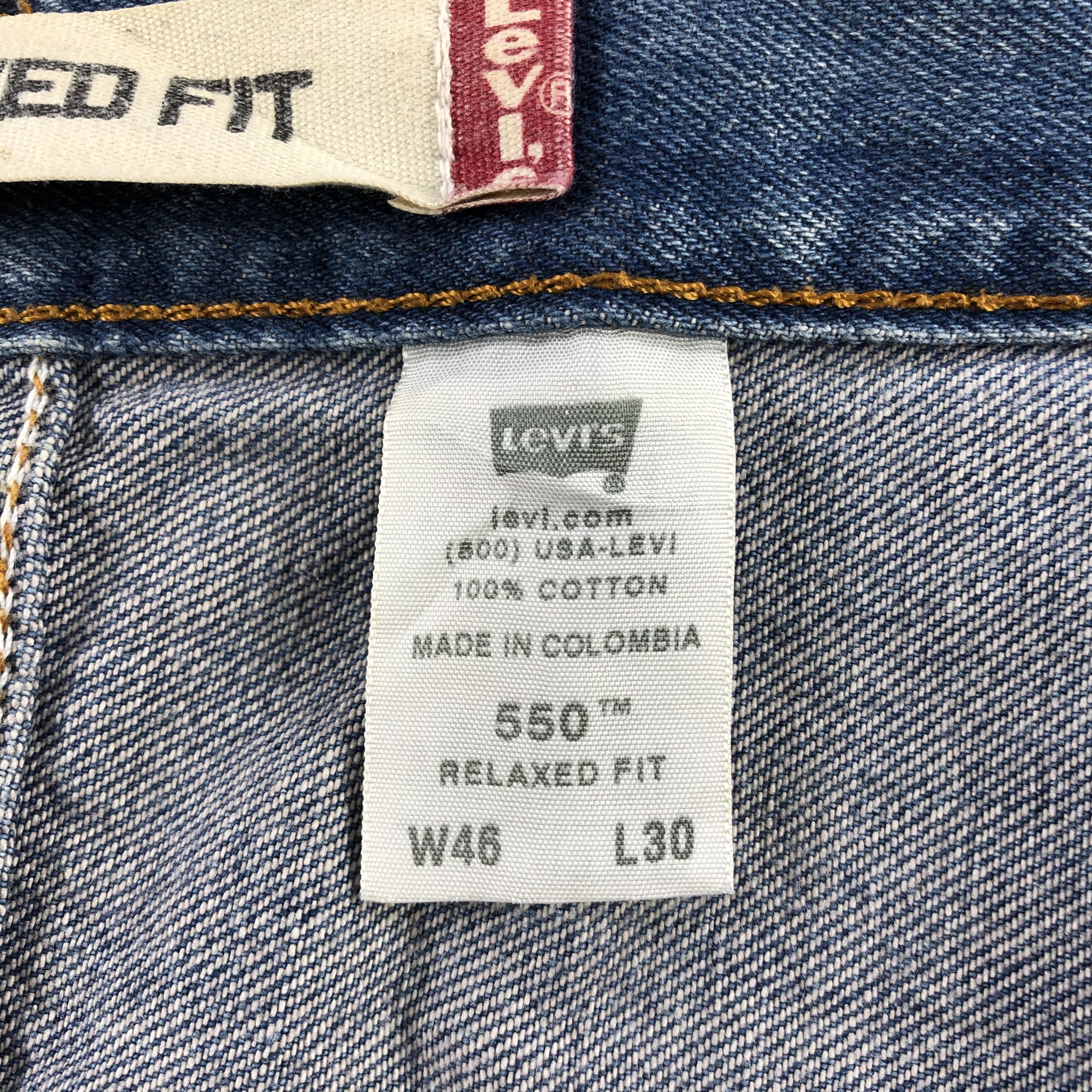 Levi's × Vintage Vintage Blue Wash Levis 550 Jeans-JM3127 Size US 44 / EU 60 - 10 Thumbnail