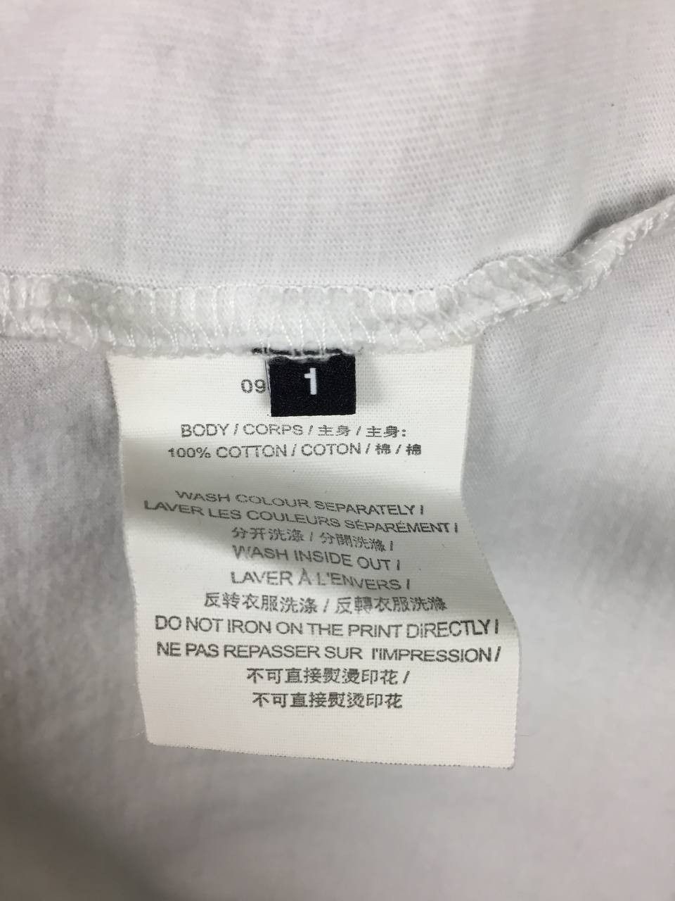 agnes b. SPORT b. Paris by Agnes b. We Live With Music Quote Tee Size US M / EU 48-50 / 2 - 15 Thumbnail