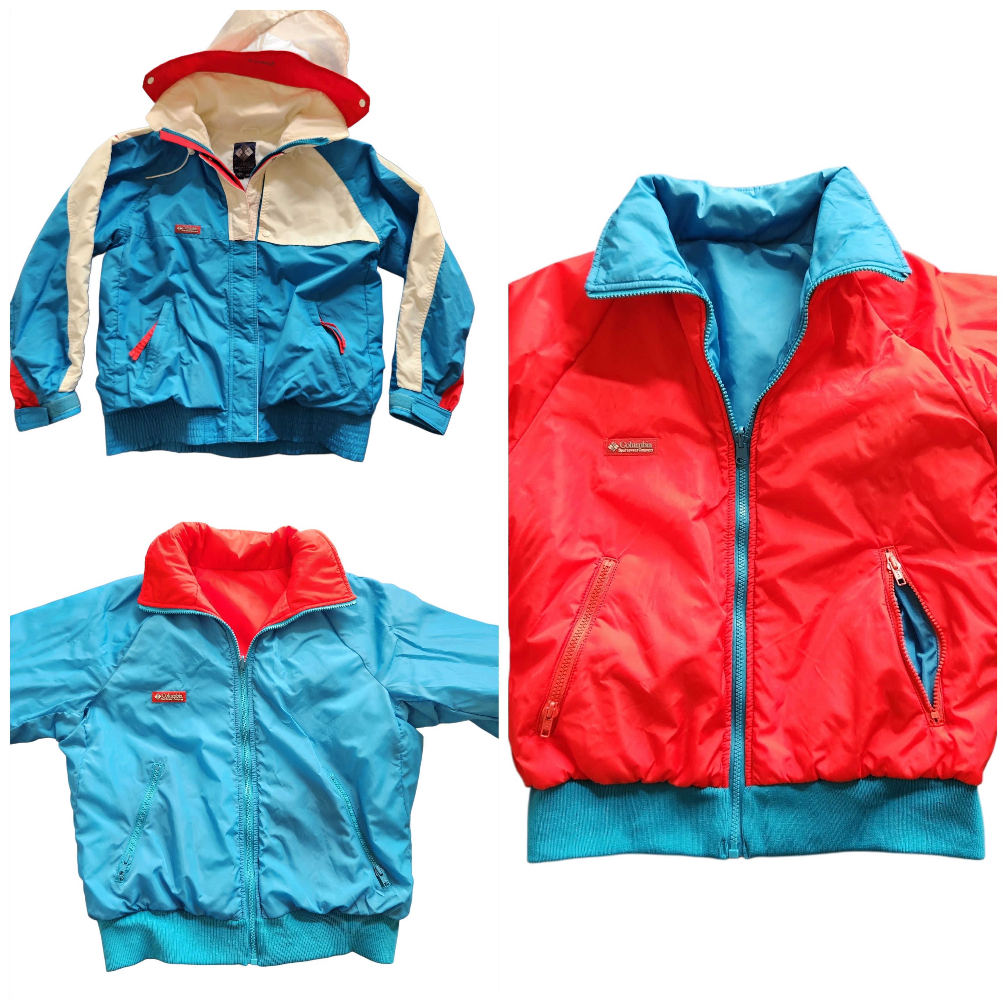 Columbia Columbia 90s retro Double layer reversible winter jacket ho Size L / US 10 / IT 46 - 1 Thumbnail