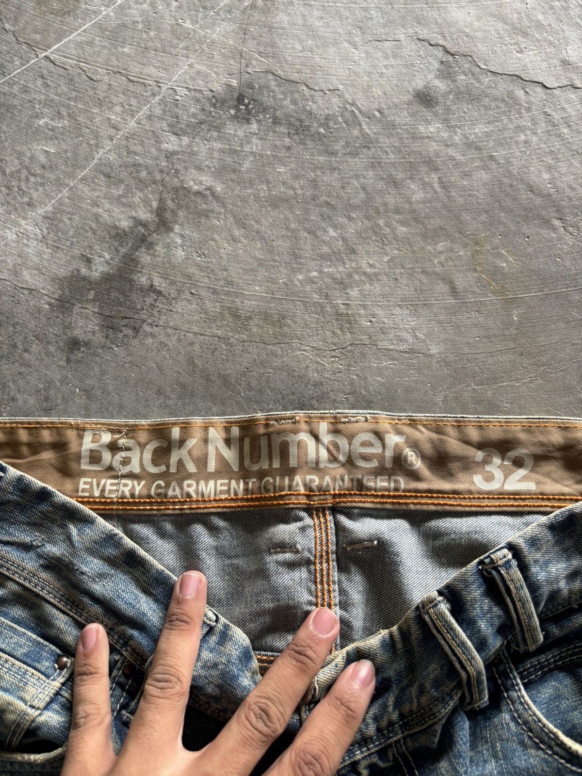 Hysteric Glamour Sick twist rusty denim backnumber japanese jeans punk grunge Size US 35 - 5 Thumbnail