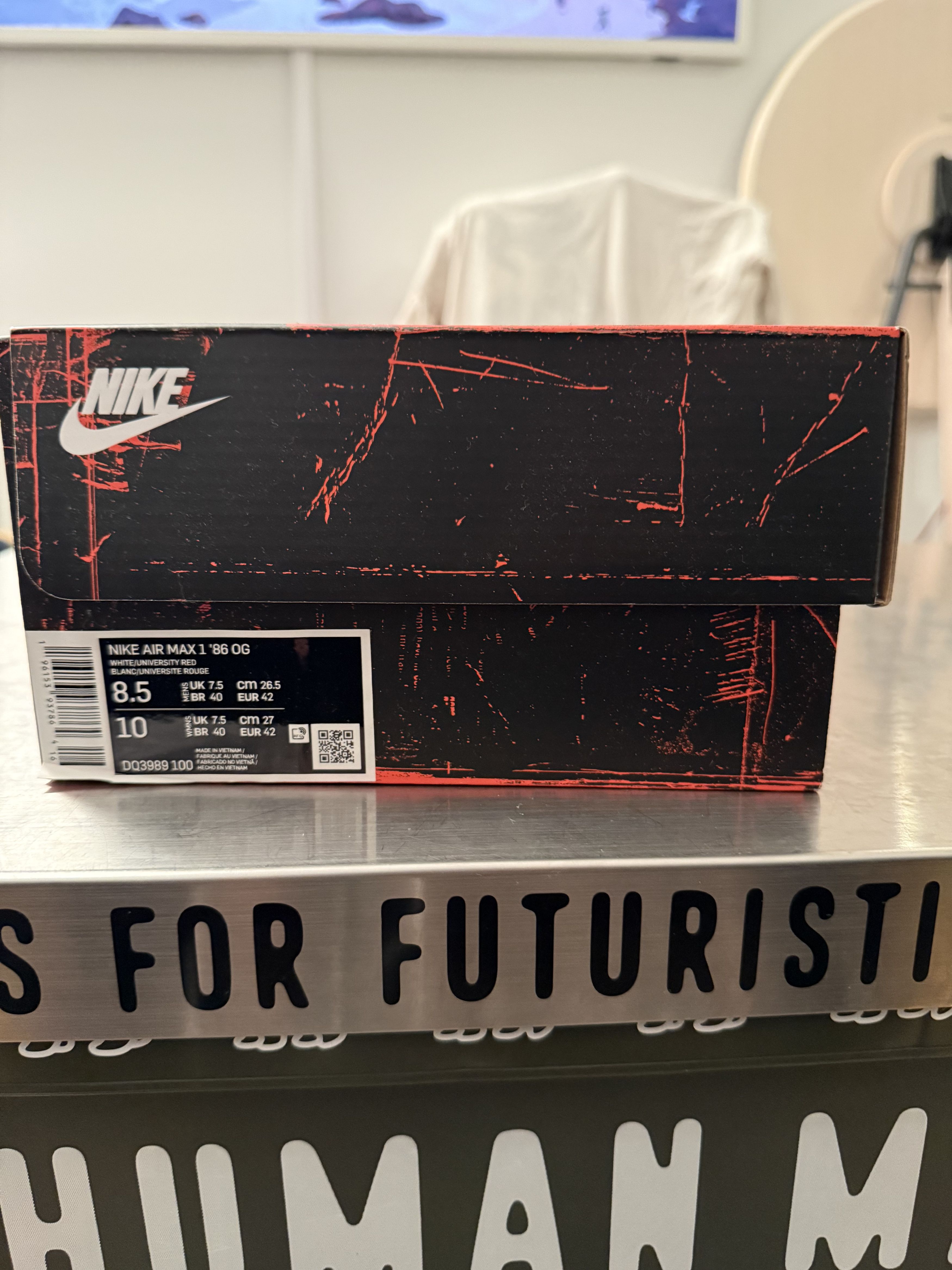 Nike Nike Air Max 1'86 OG Big Bubble Sport Red Size US 8.5 / EU 41-42 - 2 Thumbnail