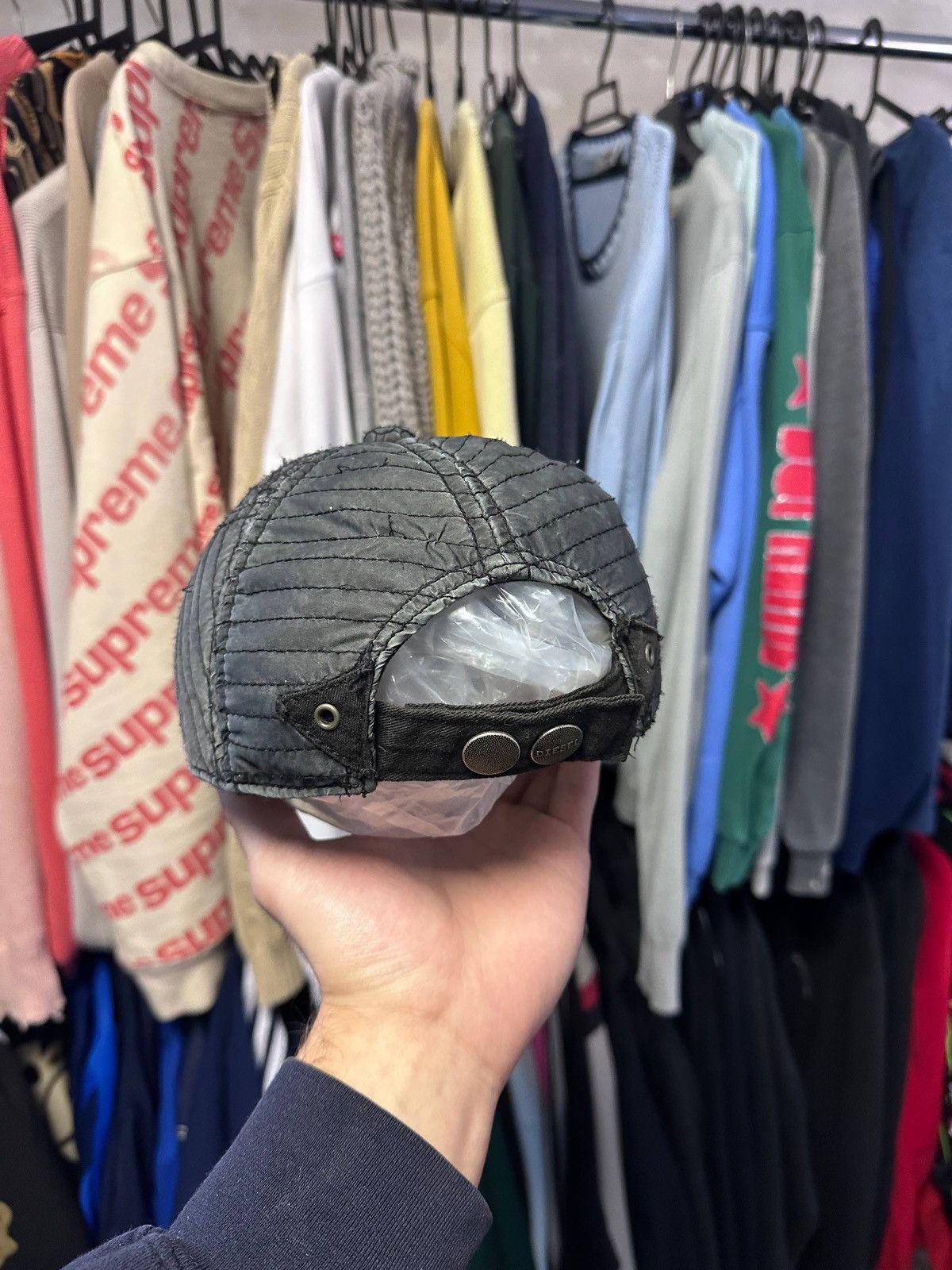 Diesel Vintage Diesel Y2K Avantgarde Snake Hat Os Size ONE SIZE - 4 Thumbnail