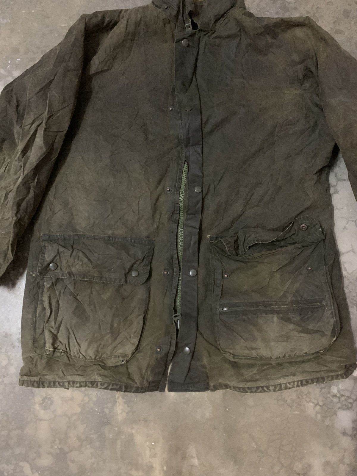 Barbour British Thornproof Garment Wax Jacket Size US L / EU 52-54 / 3 - 3 Thumbnail