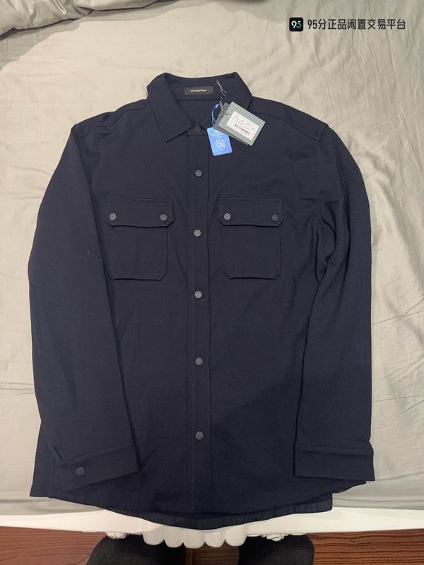 Ermenegildo Zegna Zegna FW21 Solid Lapel Long. Size US L / EU 52-54 / 3 - 6 Thumbnail