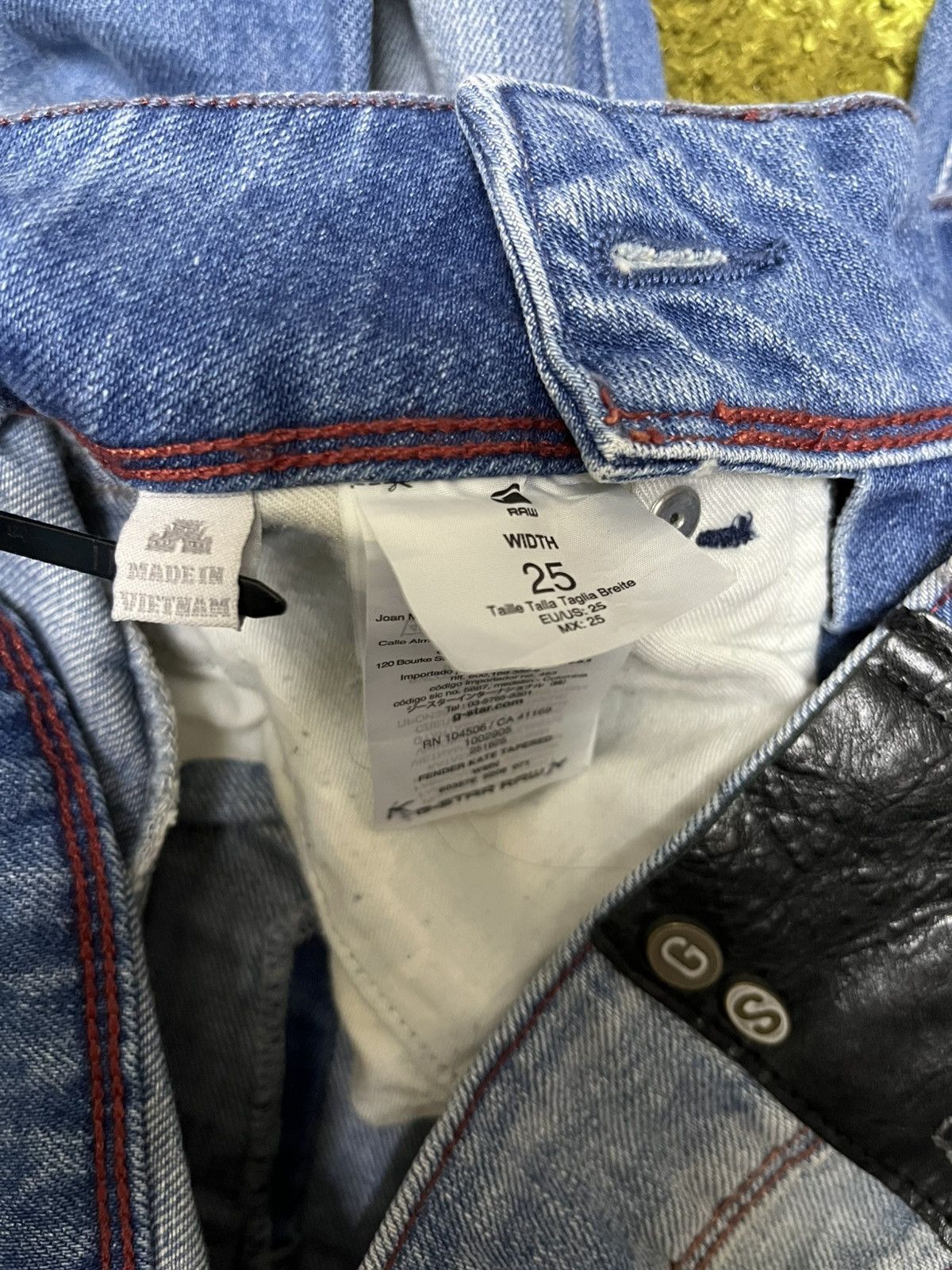 G-Star Gstar Gs 5204 Raw Denim Pant Size US 32 / EU 48 - 6 Thumbnail