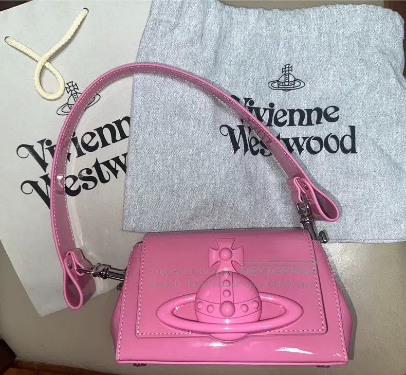 Vivienne Westwood Vivienne Westwood size os Embossed Hazel Small Sling Bag Size ONE SIZE - 1 Thumbnail