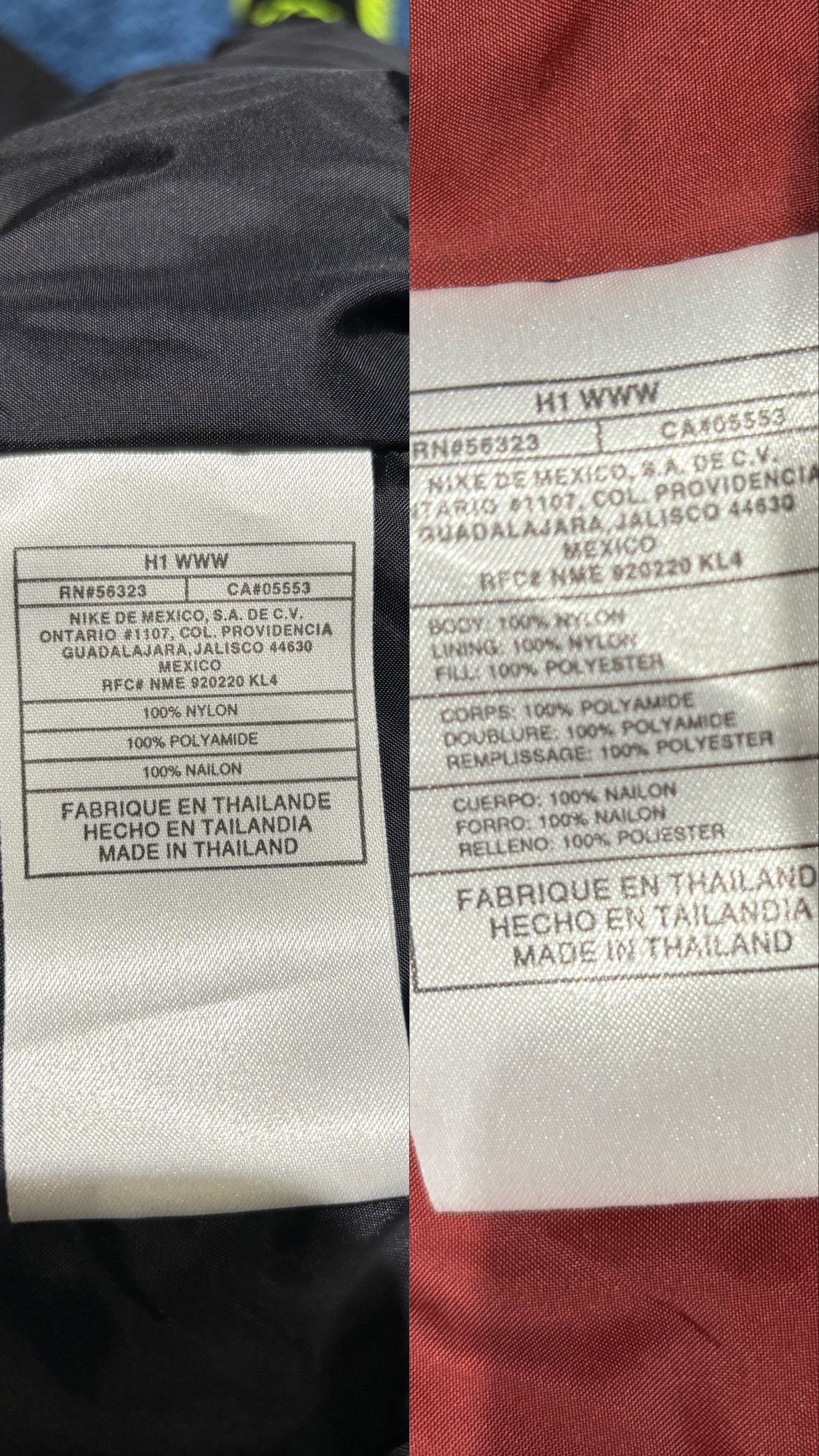 Nike NIKE: 2 for 1 Parka Coat with Reflective & Insulated Size US XL / EU 56 / 4 - 7 Thumbnail