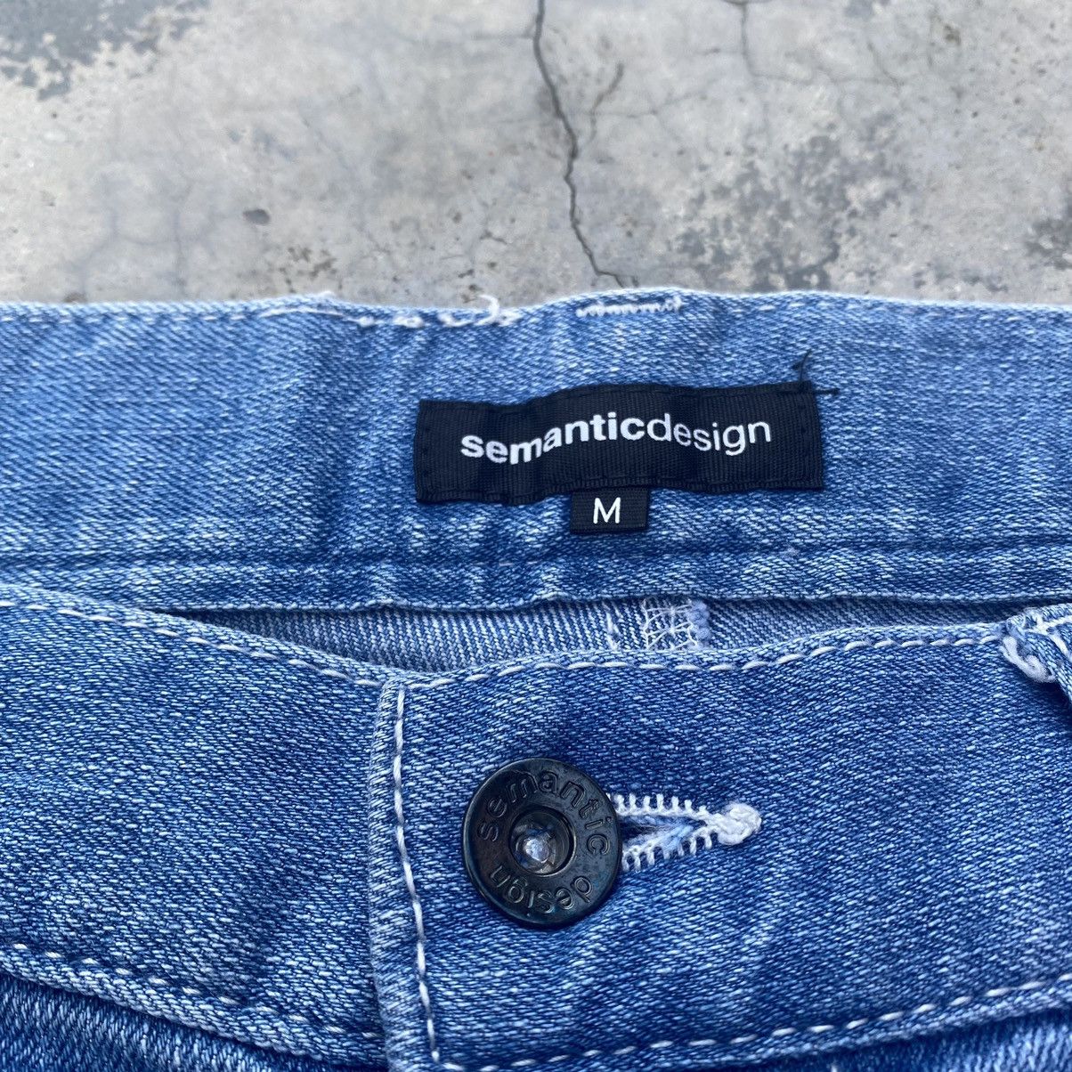 semanticdesign SEMANTIC DESIGN Stacked Curve Jeans Size US 31 - 8 Thumbnail