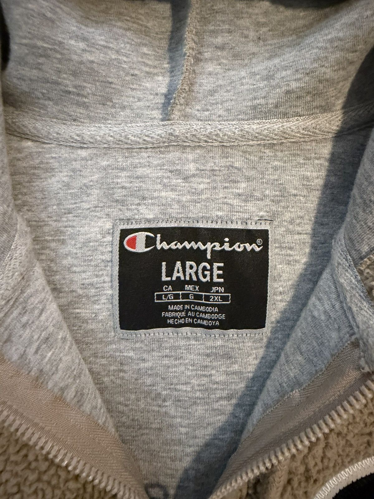 Champion Champion Sherpa Hoodie Size US L / EU 52-54 / 3 - 3 Thumbnail