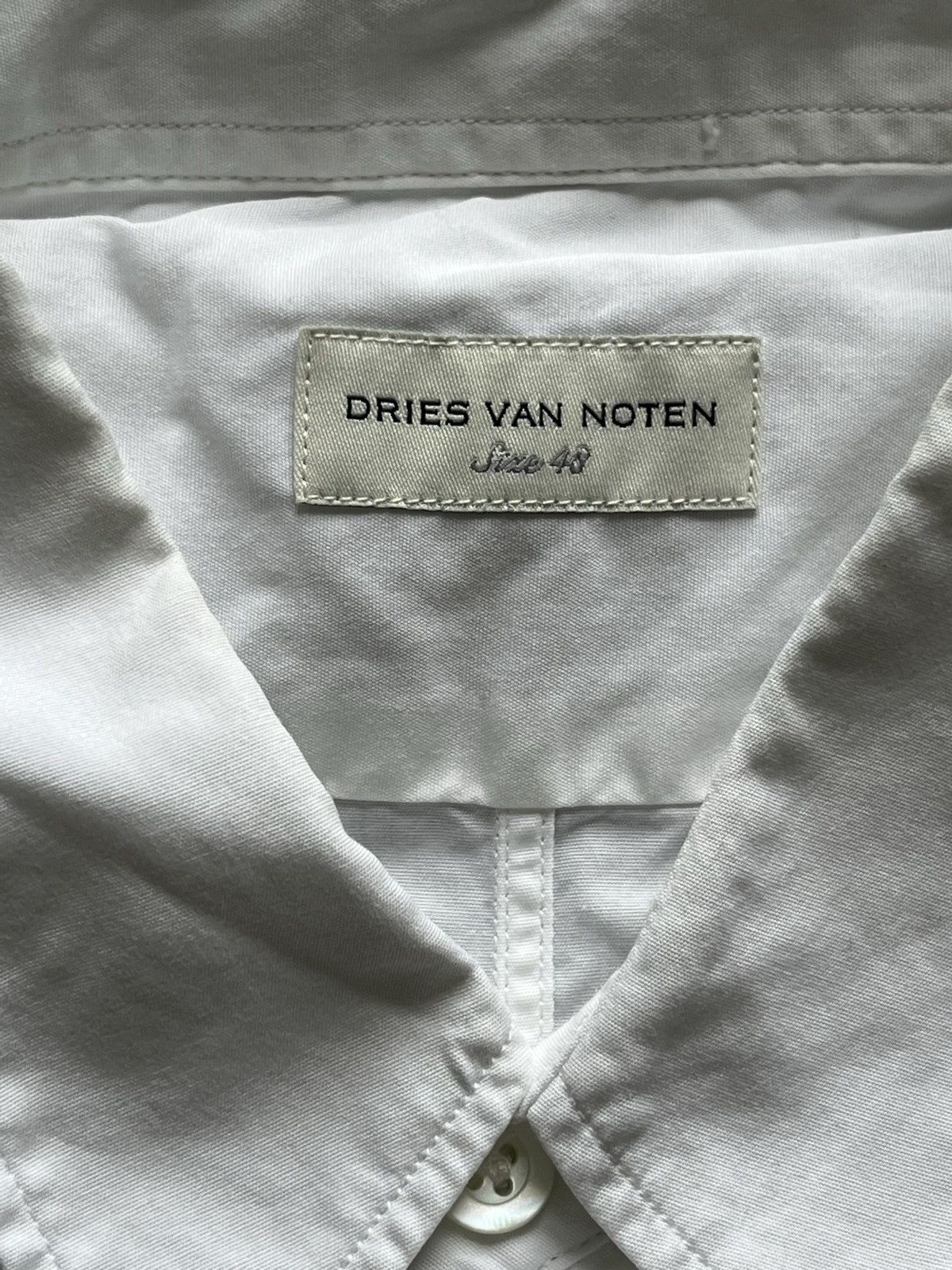 Dries Van Noten Dries Van Noten Two blocks tone shirt Size US M / EU 48-50 / 2 - 5 Thumbnail