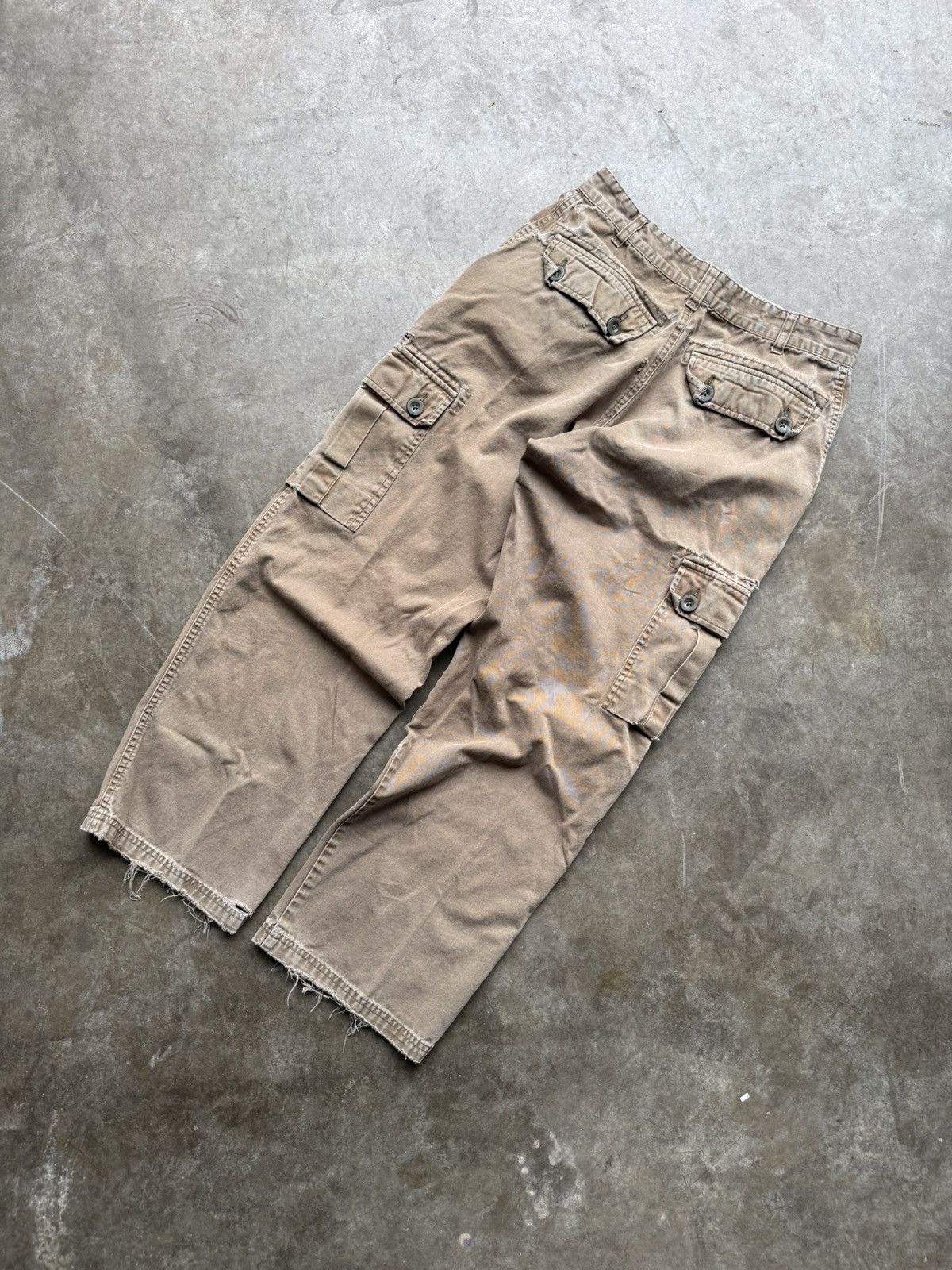 Arizona Jean Co. × Vintage Vintage 90’s/00’s Arizona Jean Co. Faded Brown Cargo Pants Size US 30 / EU 46 - 1 Thumbnail