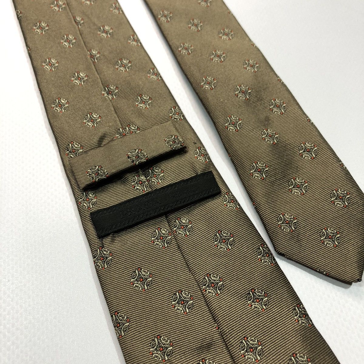 Prada Prada tie brown Size ONE SIZE - 1 Thumbnail
