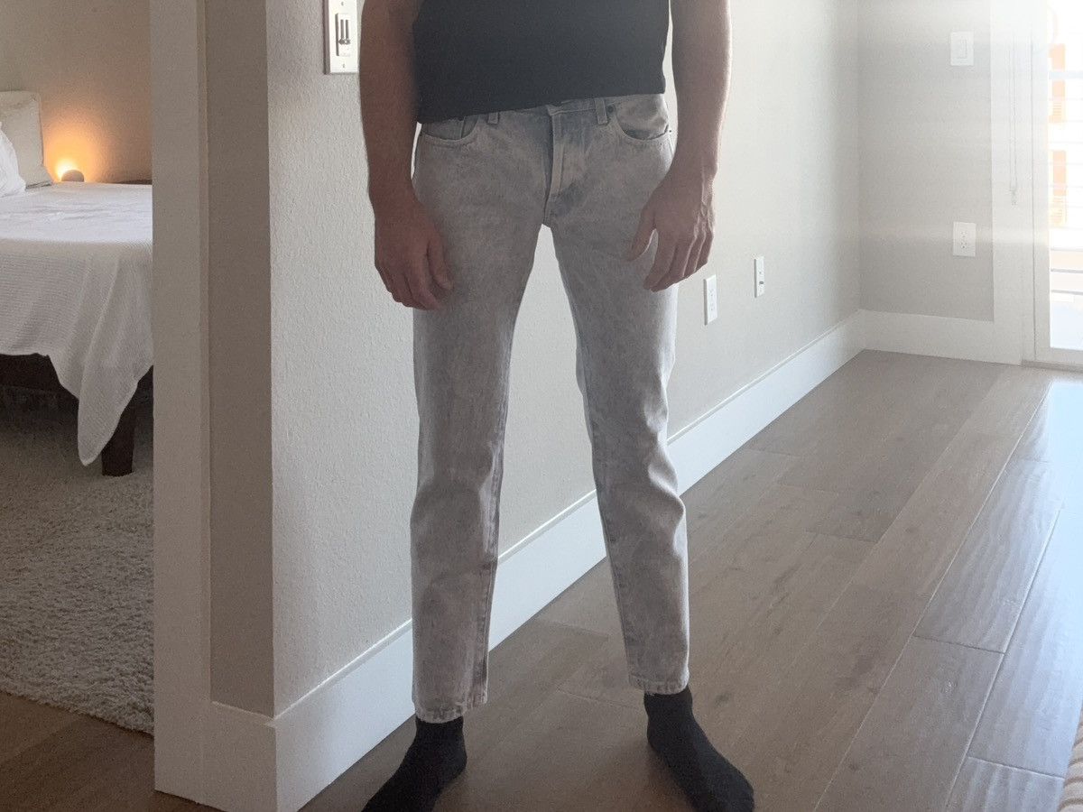 Saint Laurent Paris YSL Denim Jeans - Straight Slim Fit Size US 30 / EU 46 - 8 Thumbnail