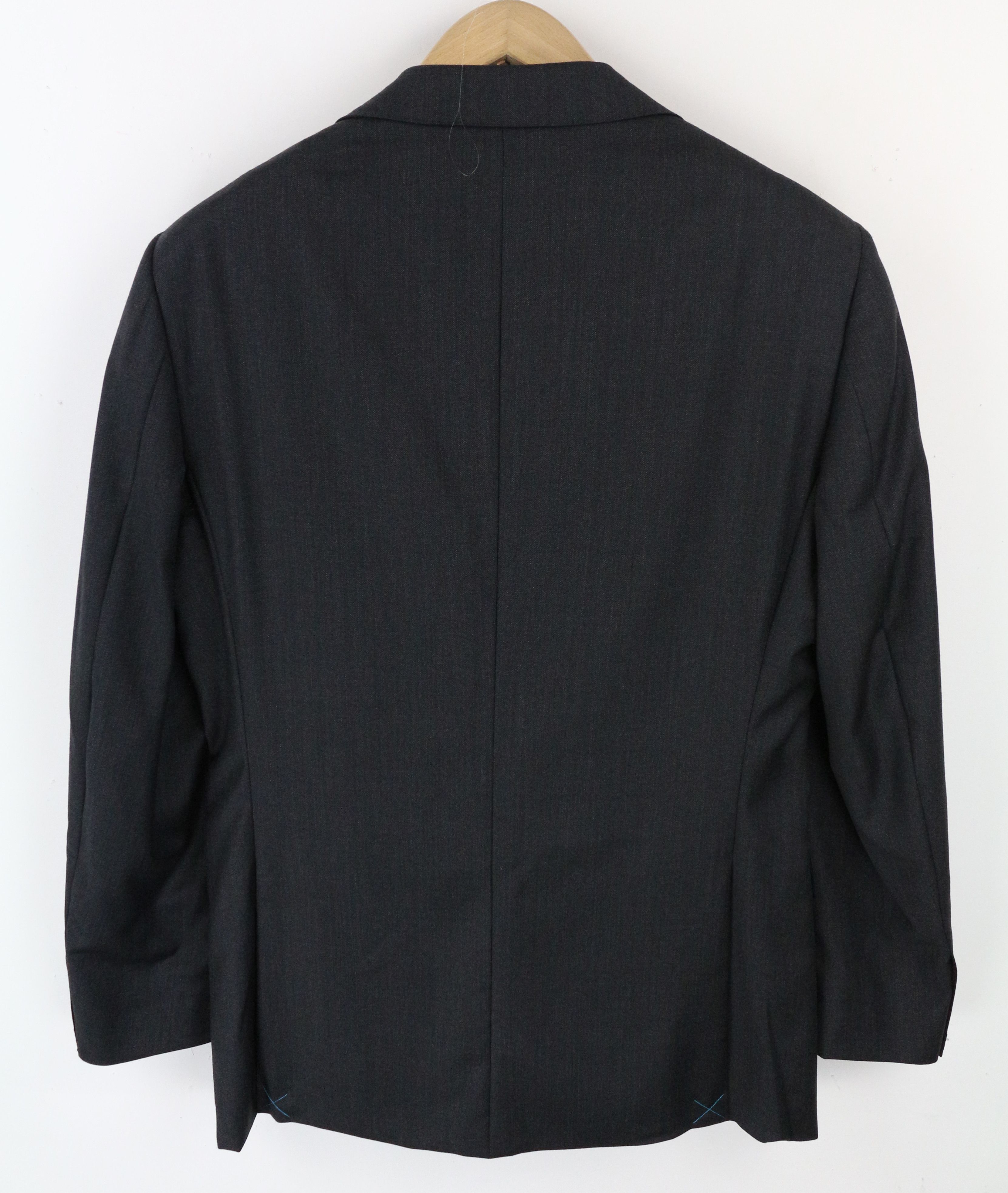 Suitsupply NAPOLI UK36R Wool Super 110's Grey Suit 61152 Size 36R - 6 Thumbnail