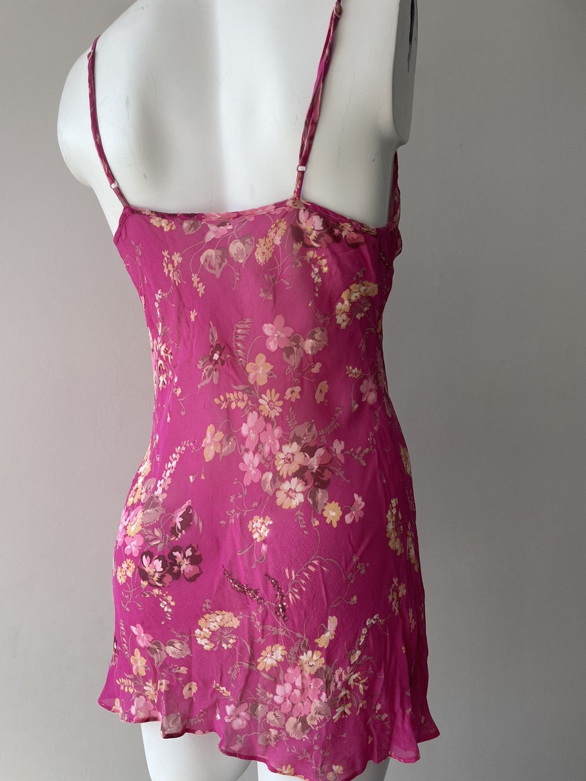 Vintage y2k silk dress Size L / US 10 / IT 46 - 13 Thumbnail