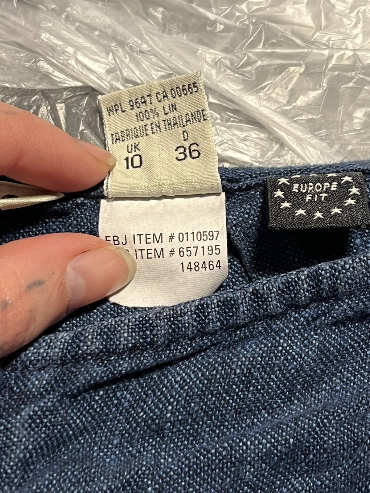 Designer × Vintage Eddie Bauer Skort (Denim Blue) Size 28" / US 6 / IT 42 - 2 Thumbnail