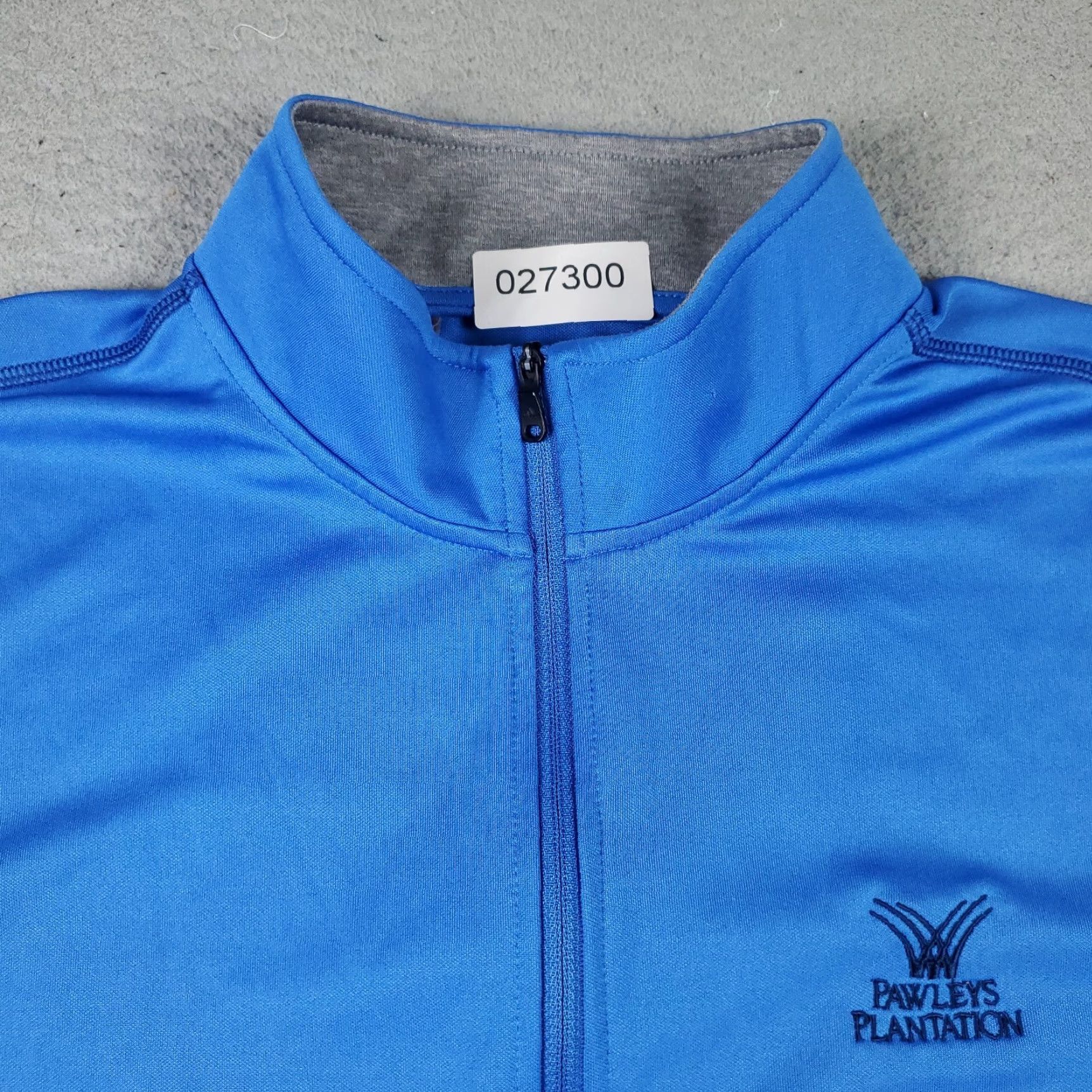 Adidas Adidas Sweater Mens Medium Blue 1/4 Zip Up Pullover Sweatshirt Knitted Zip Mock Neck Casual Lightweight Sports Modern Regular Fit Size US M / EU 48-50 / 2 - 3 Thumbnail