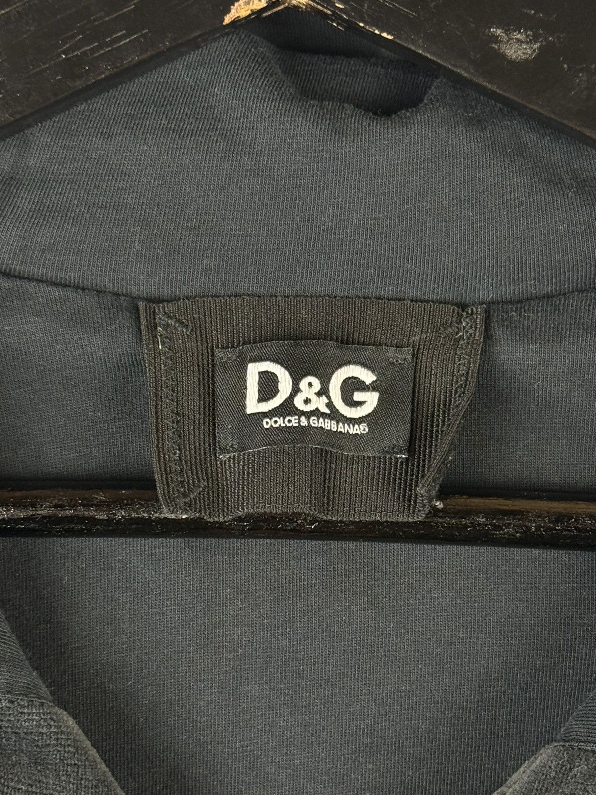 Dolce & Gabbana Dolce & Gabbana Velour Zip Up Hoodie Black Size 40 Size S / US 4 / IT 40 - 7 Thumbnail