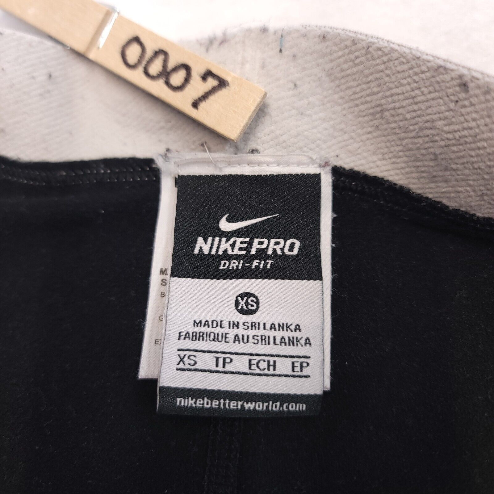 Nike Nike Pro Dri-Fit Athletic Leggings Pants Womens Size XS Size 22" - 5 Thumbnail