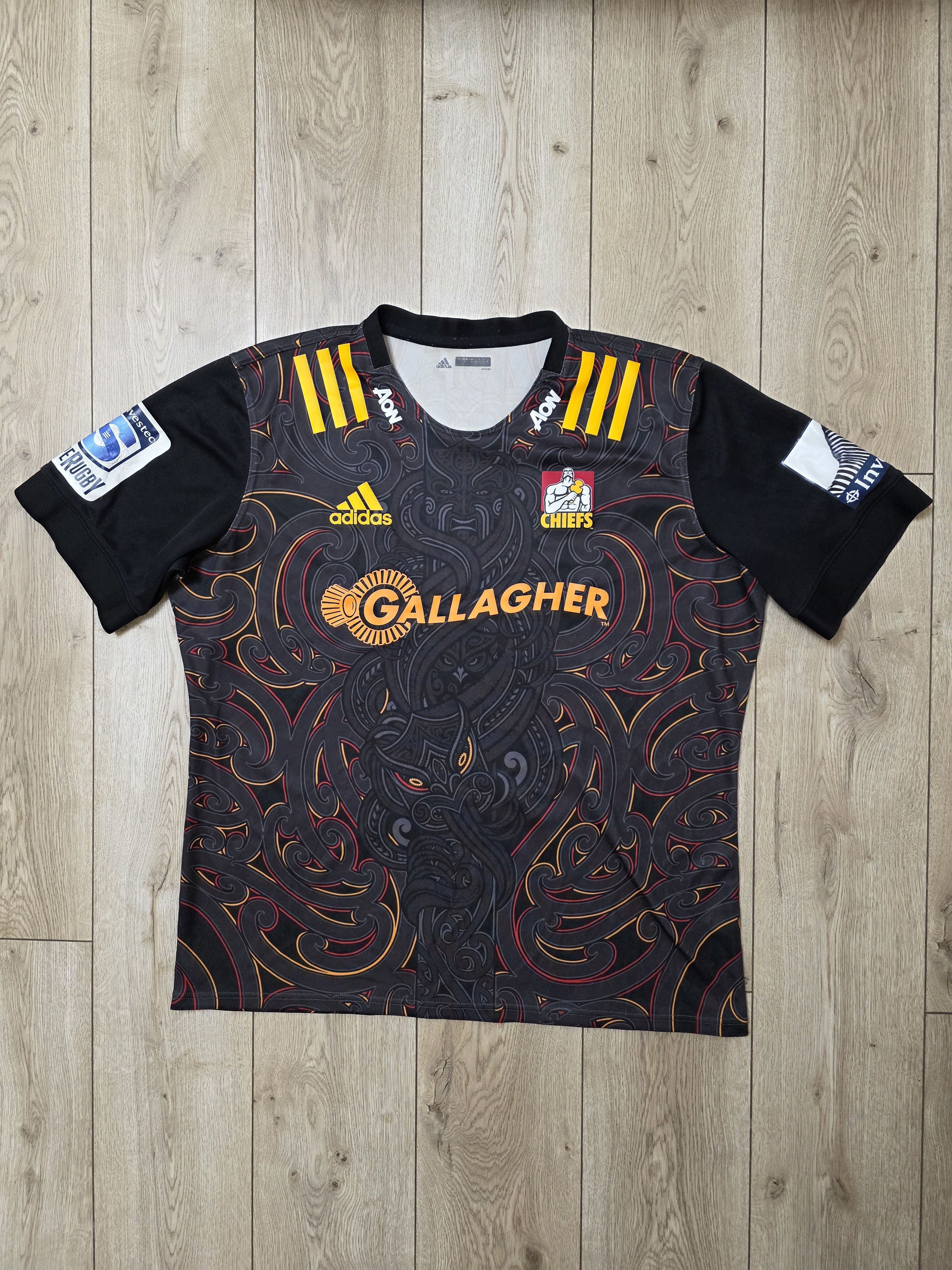 All Sport CHIEFS RUGBY JERSEY 2019 NEW ZEALAND RUGBY JERSEY SHIRT 3XL Size US XXL / EU 58 / 5 - 1 Thumbnail