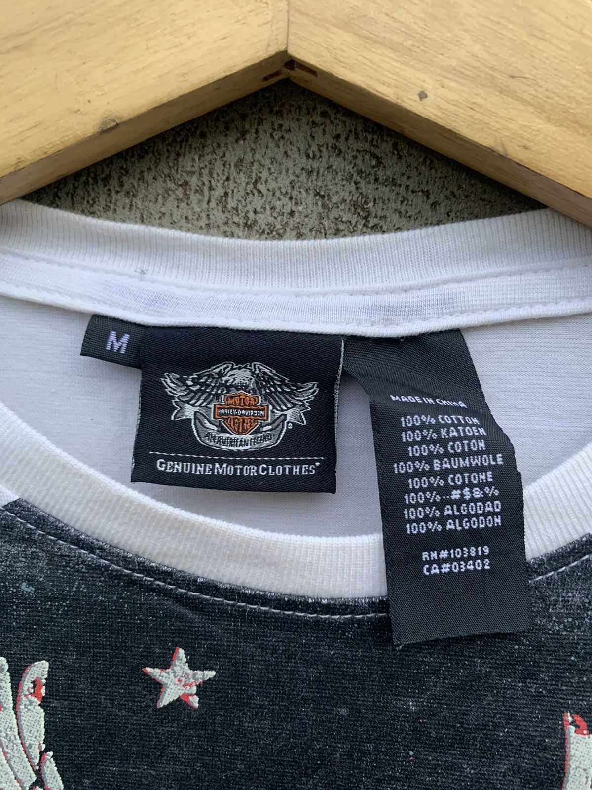 Harley Davidson × Vintage y2k Harley davidson drop tail longsleeve Size US M / EU 48-50 / 2 - 9 Thumbnail