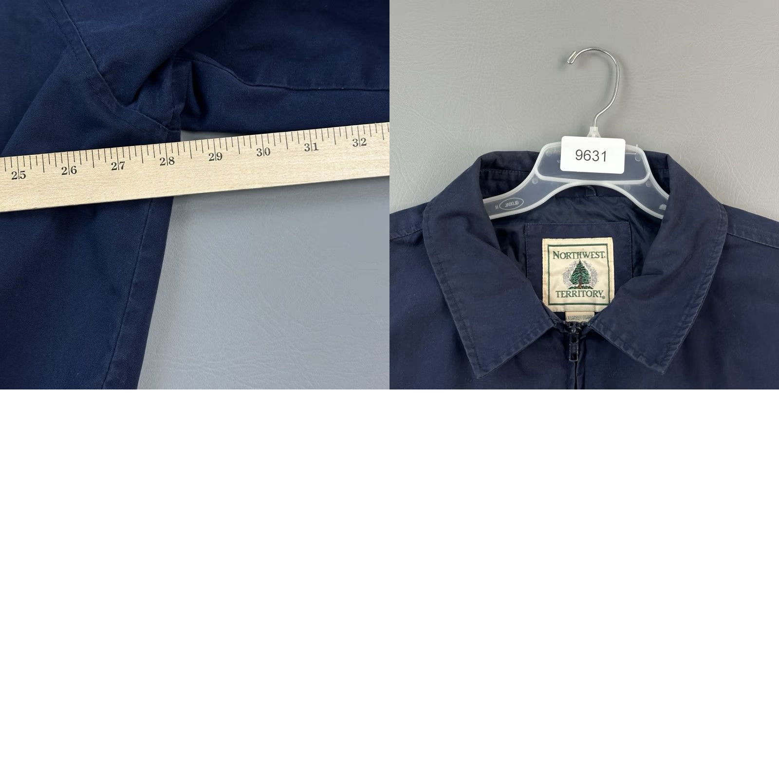 Vintage VINTAGE Northwest Territory Jacket Mens XL Blue Full Zip Bomber Casual Size US XL / EU 56 / 4 - 9 Thumbnail