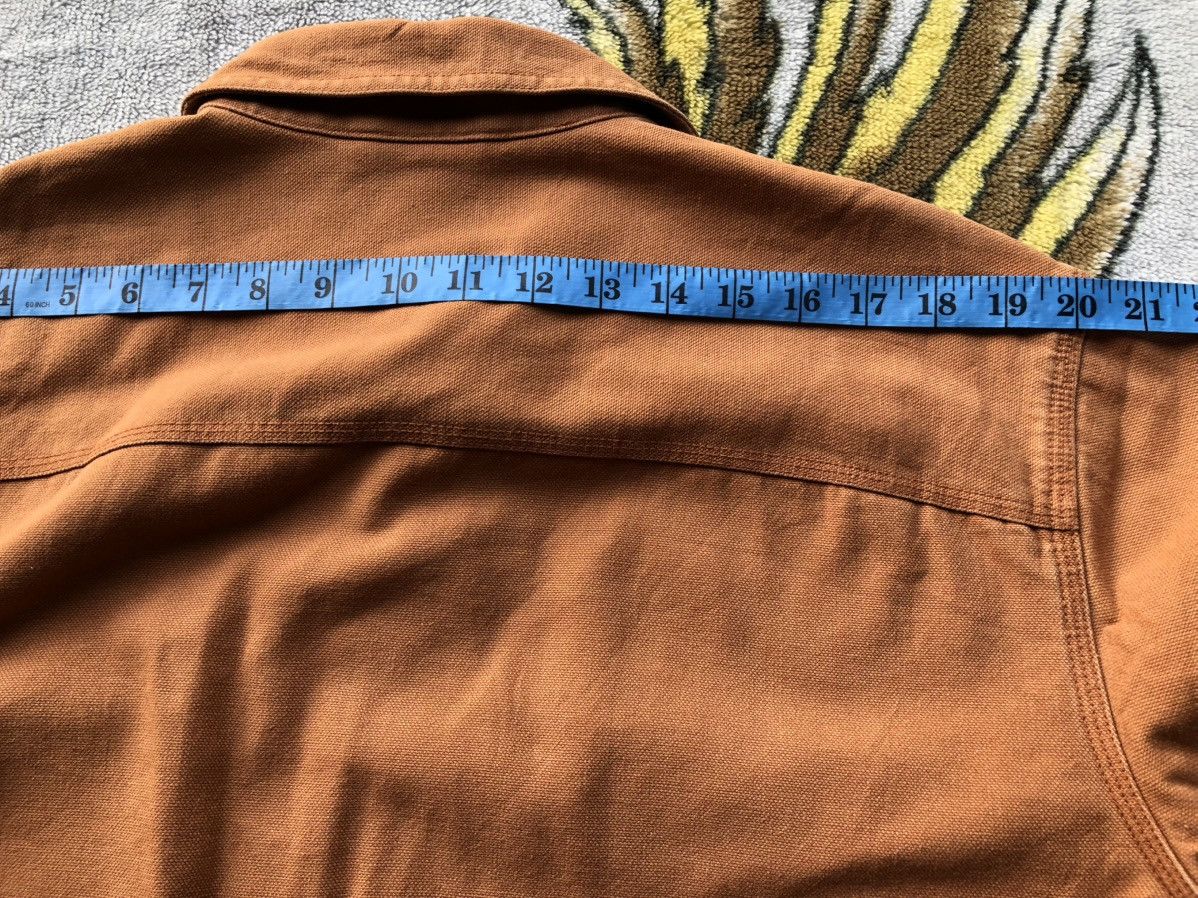 L.L. Bean Vintage 90's L.L. Bean Flannel Lined Canvas Work Jacket Size US M / EU 48-50 / 2 - 12 Thumbnail