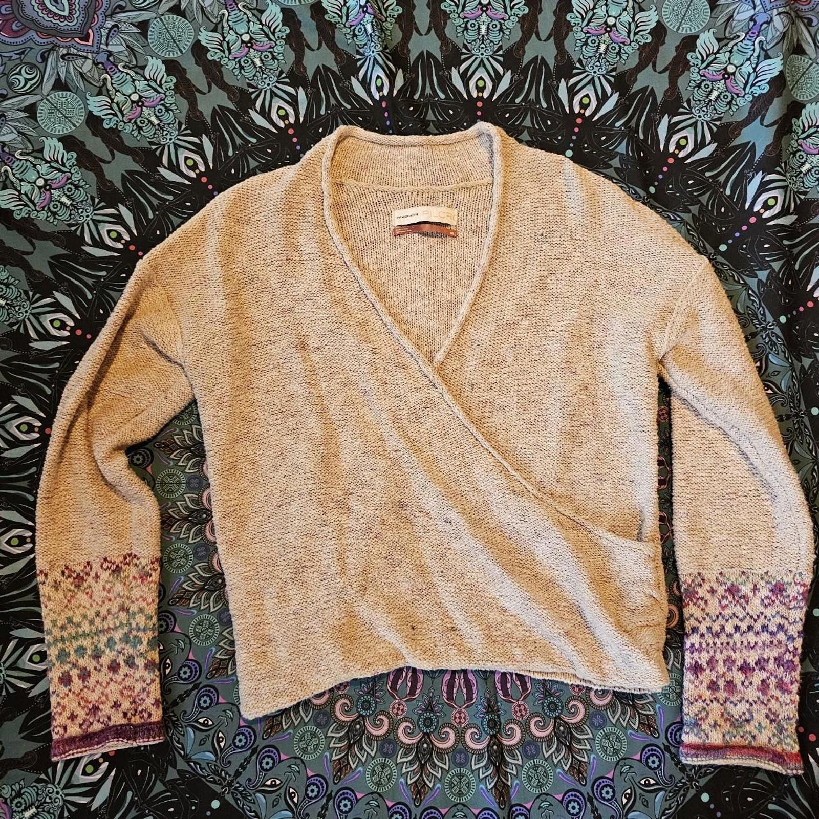 Designer Anthropologie Women's Cream Sweater Size XS / US 0-2 / IT 36-38 - 5 Thumbnail