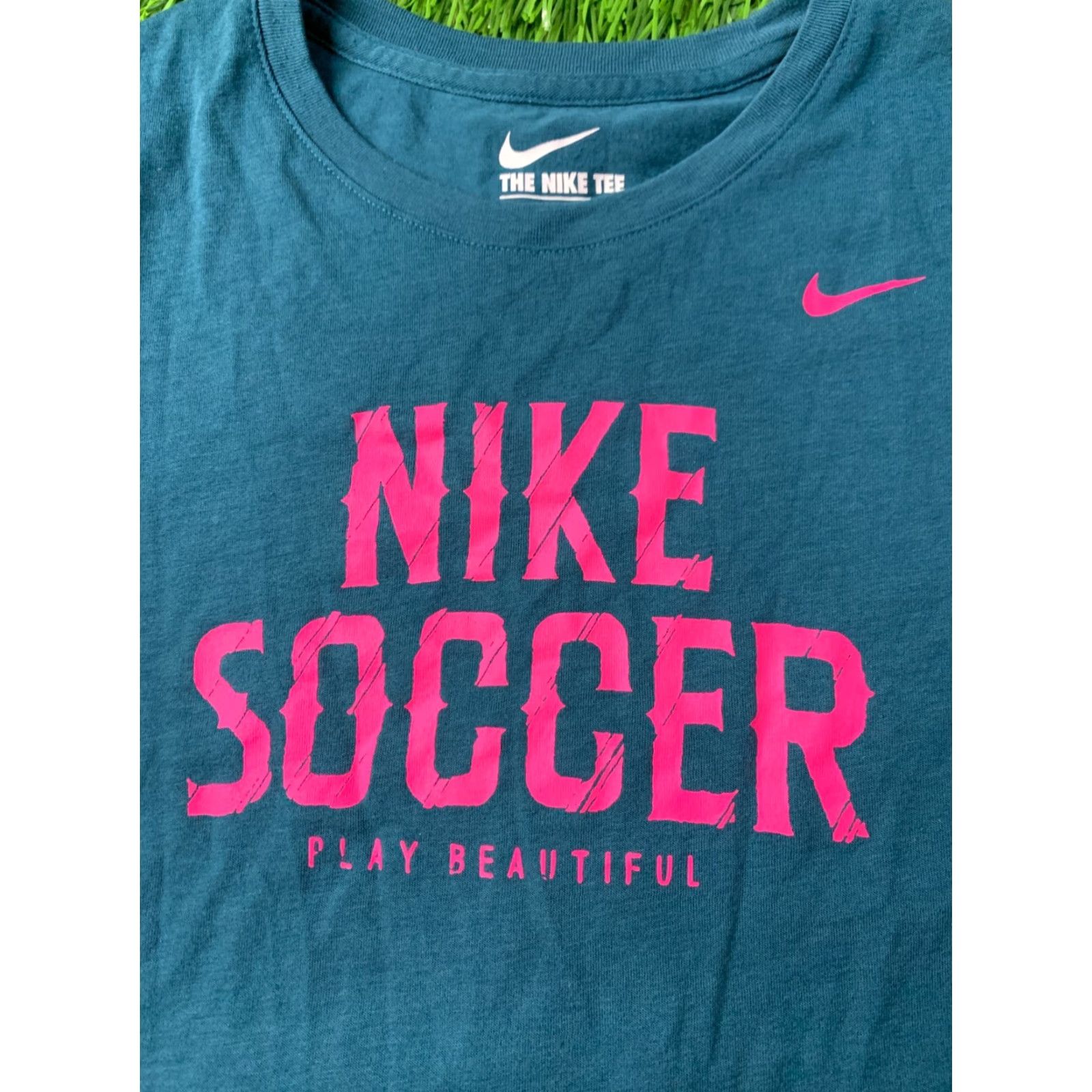 Nike NIKE SOCCER 2015 WOMEN SHIRT Dri-Fit JERSEY T-Shirt SIZE S GREEN Size S / US 4 / IT 40 - 3 Thumbnail
