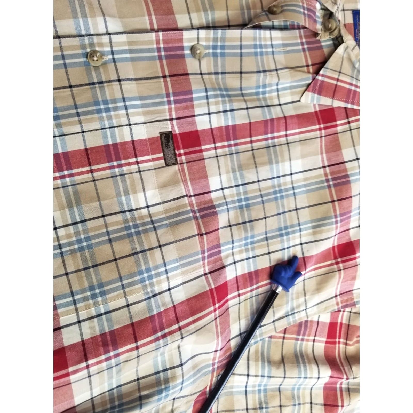 Pendleton Pendleton Shirt XL Mens Flannel Button-Up Plaid Short Sleeve Cotton Multicolor 90s Classic Mens Size US XL / EU 56 / 4 - 6 Thumbnail