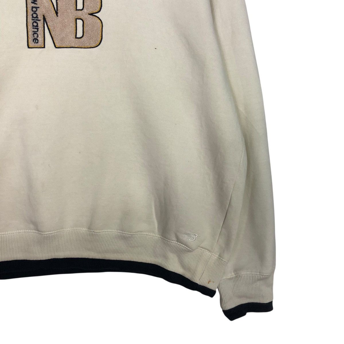 Japanese Brand 🔥VINTAGE SWEATSHIRT NEW BALANCE BIG LOGO Size US M / EU 48-50 / 2 - 7 Thumbnail
